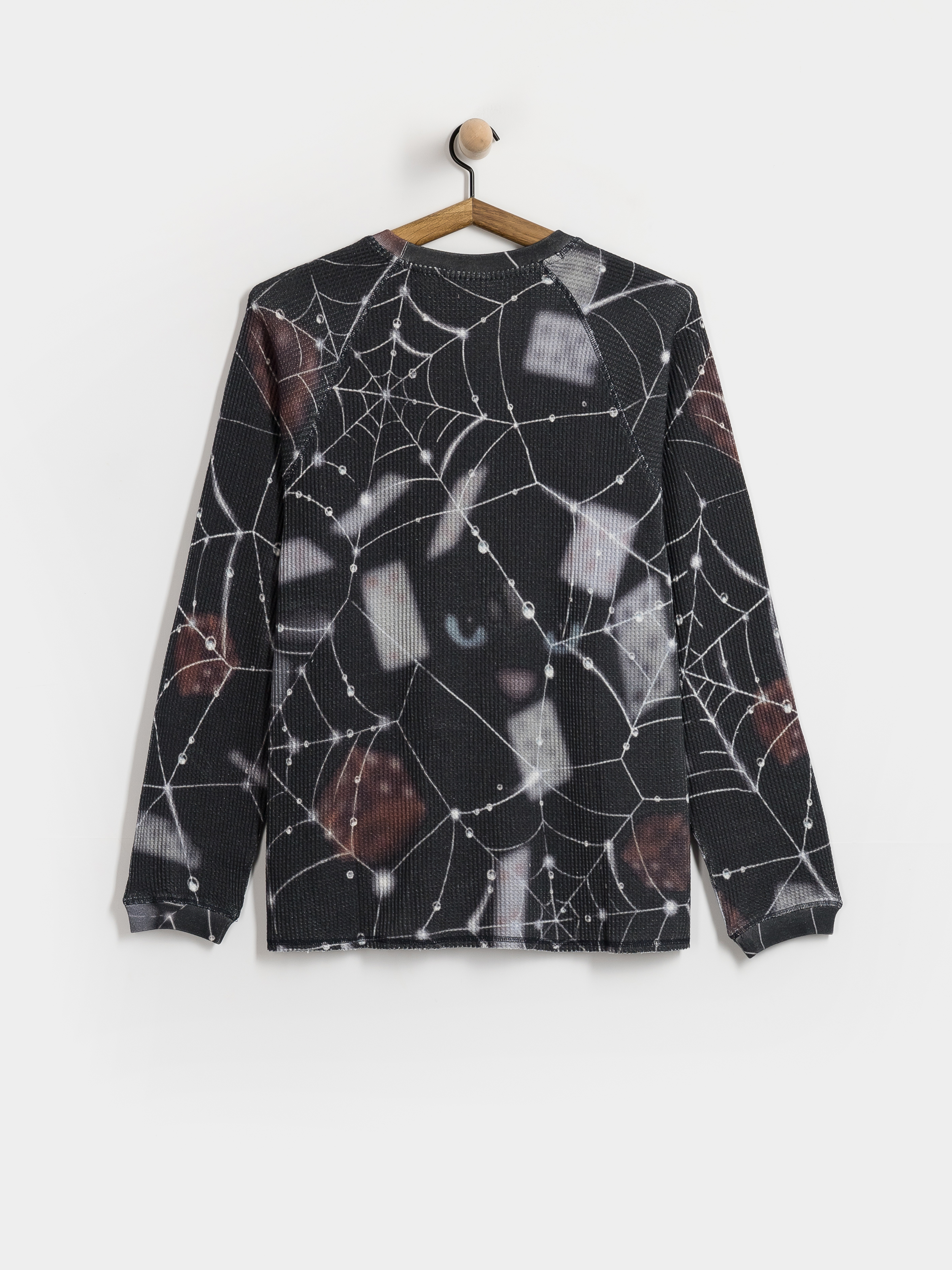 RipNDip Lava Lamp Longsleeve - grey, green (charcoal vintage wash)