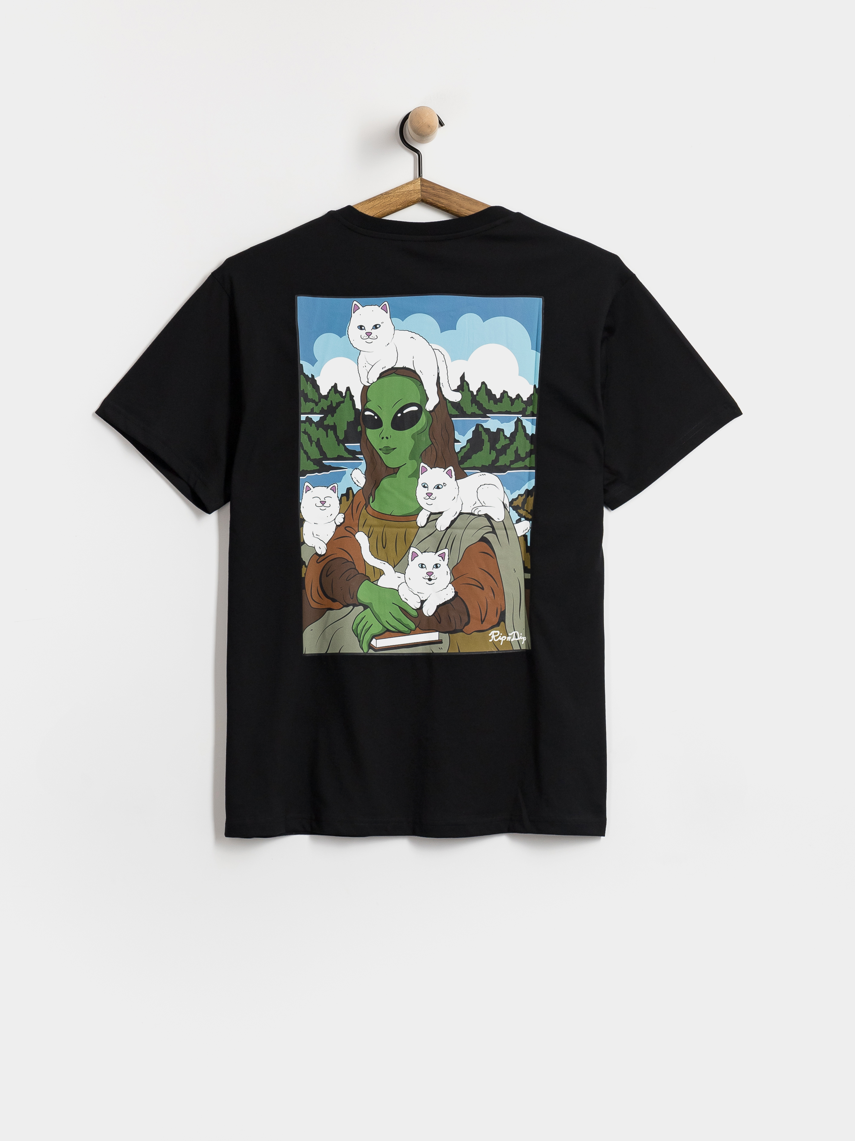 RipNDip Here All Along T-Shirt (black)
