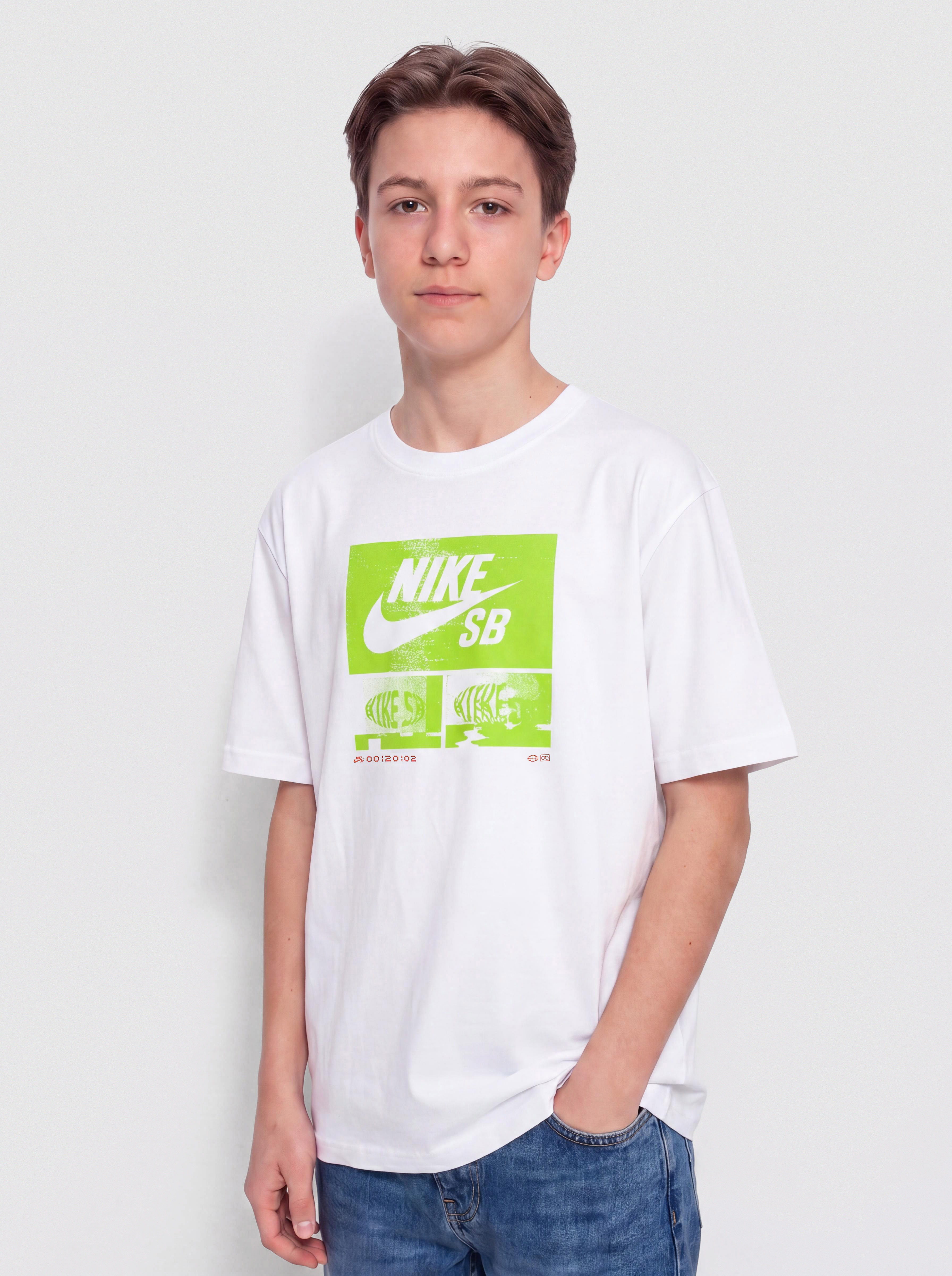 Nike SB M90 HBR JR T-Shirt (white)