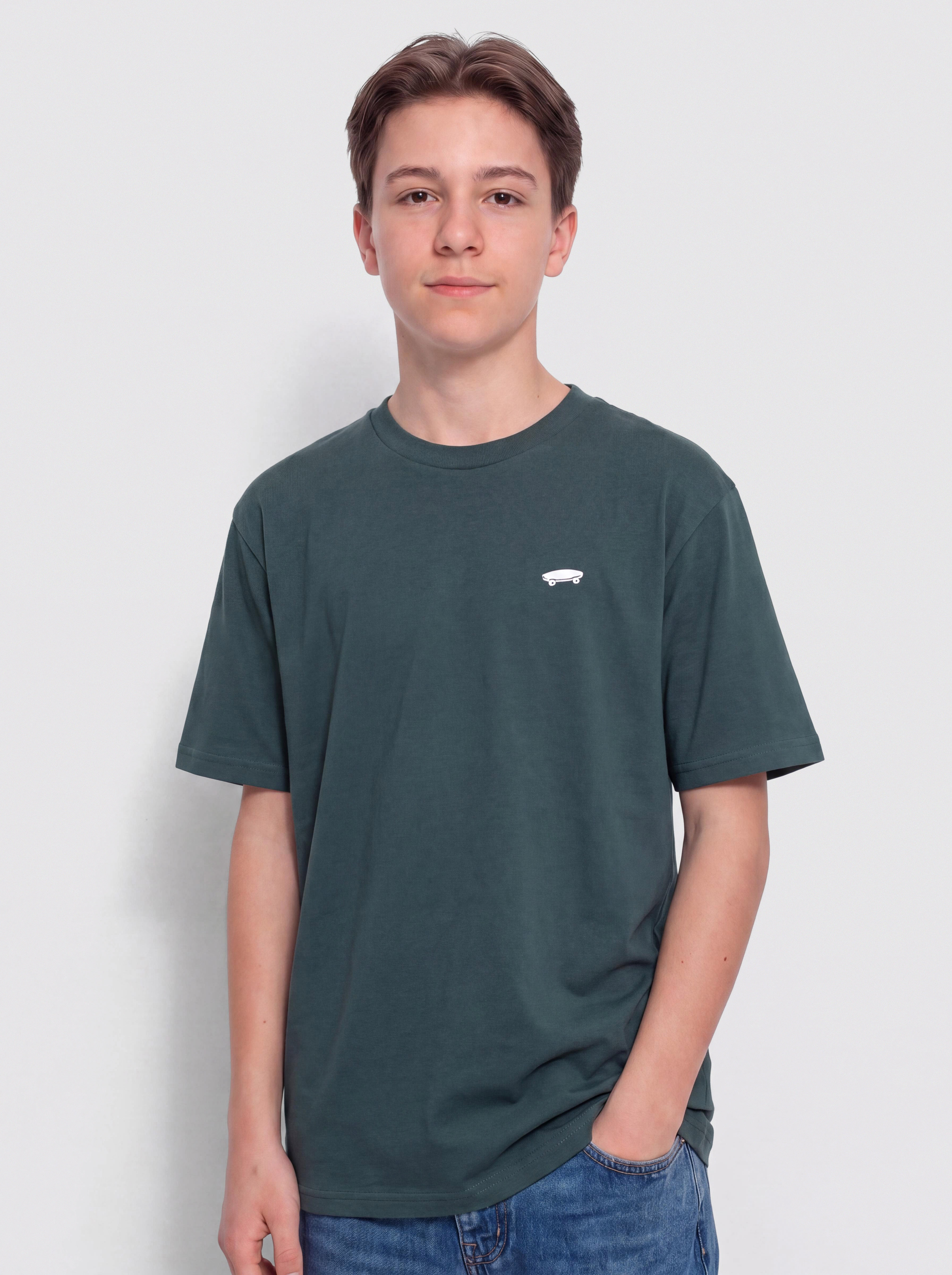 Vans Salton JR T-Shirt (mystic moss)