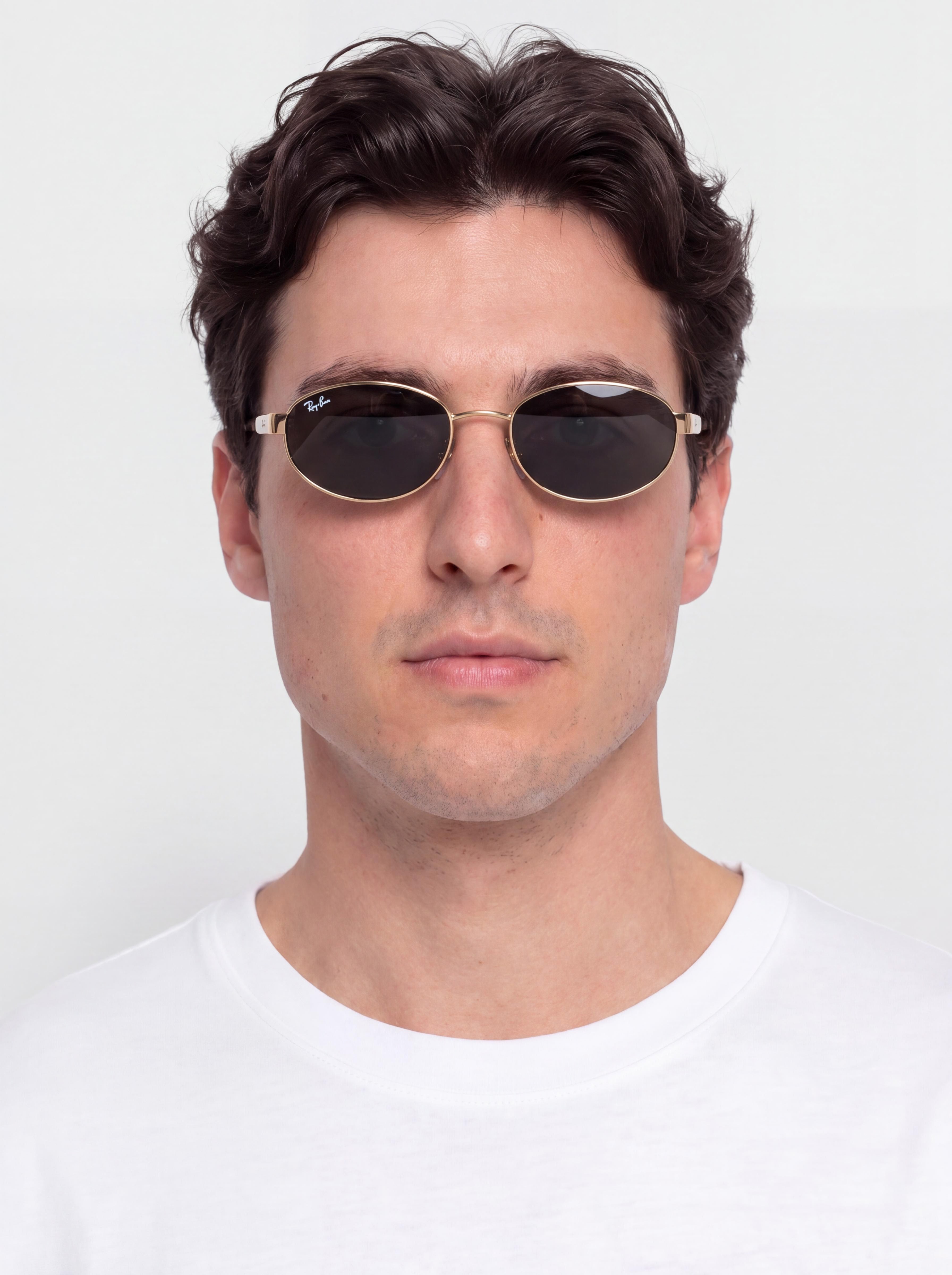 Ray-Ban Sunglasses Rb3774D (polerowany złoto arista/ciemnoszary)