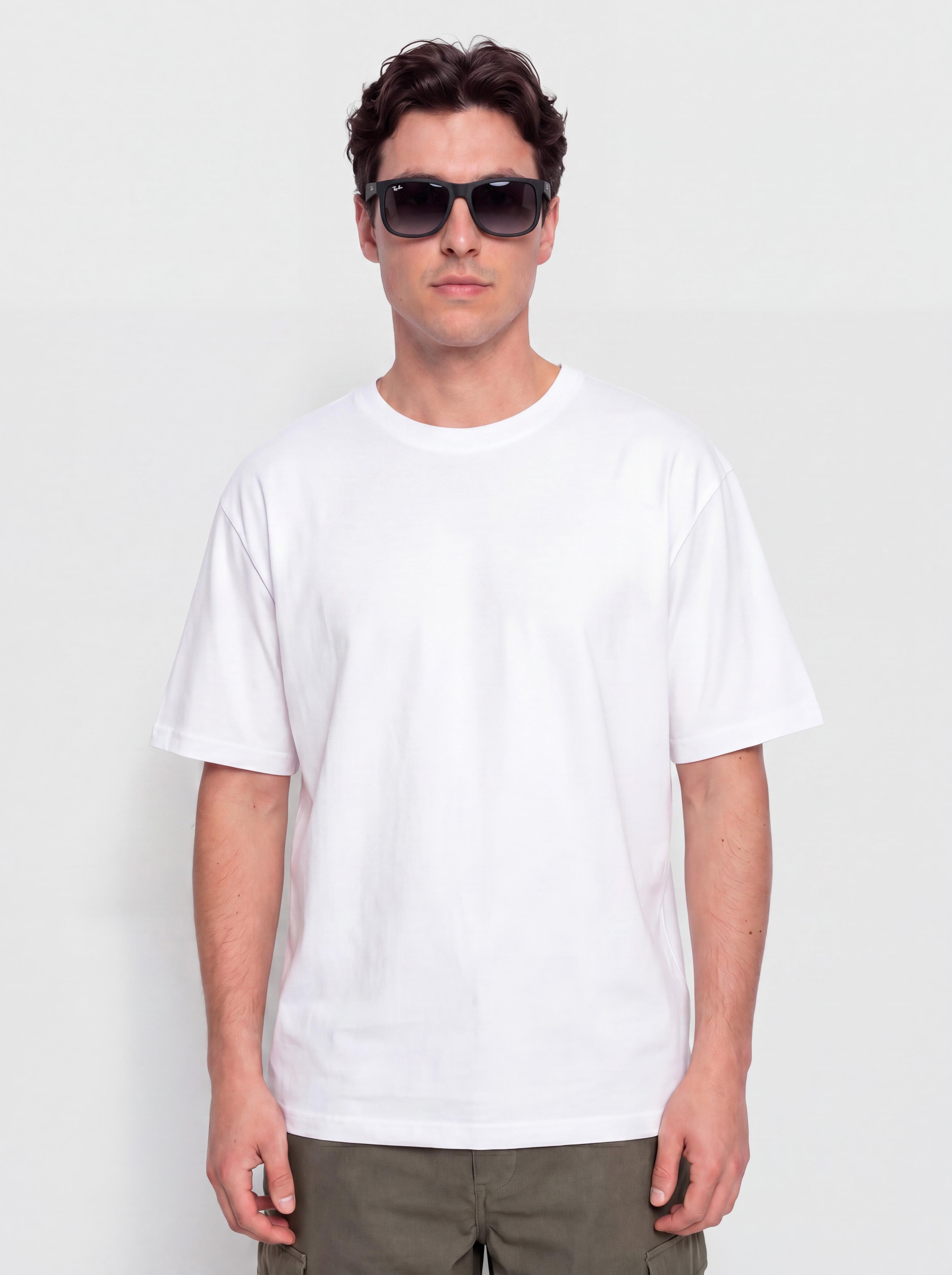 Ray-Ban Sunglasses Justin Classic (matowy guma czarny/ciemnoszary)