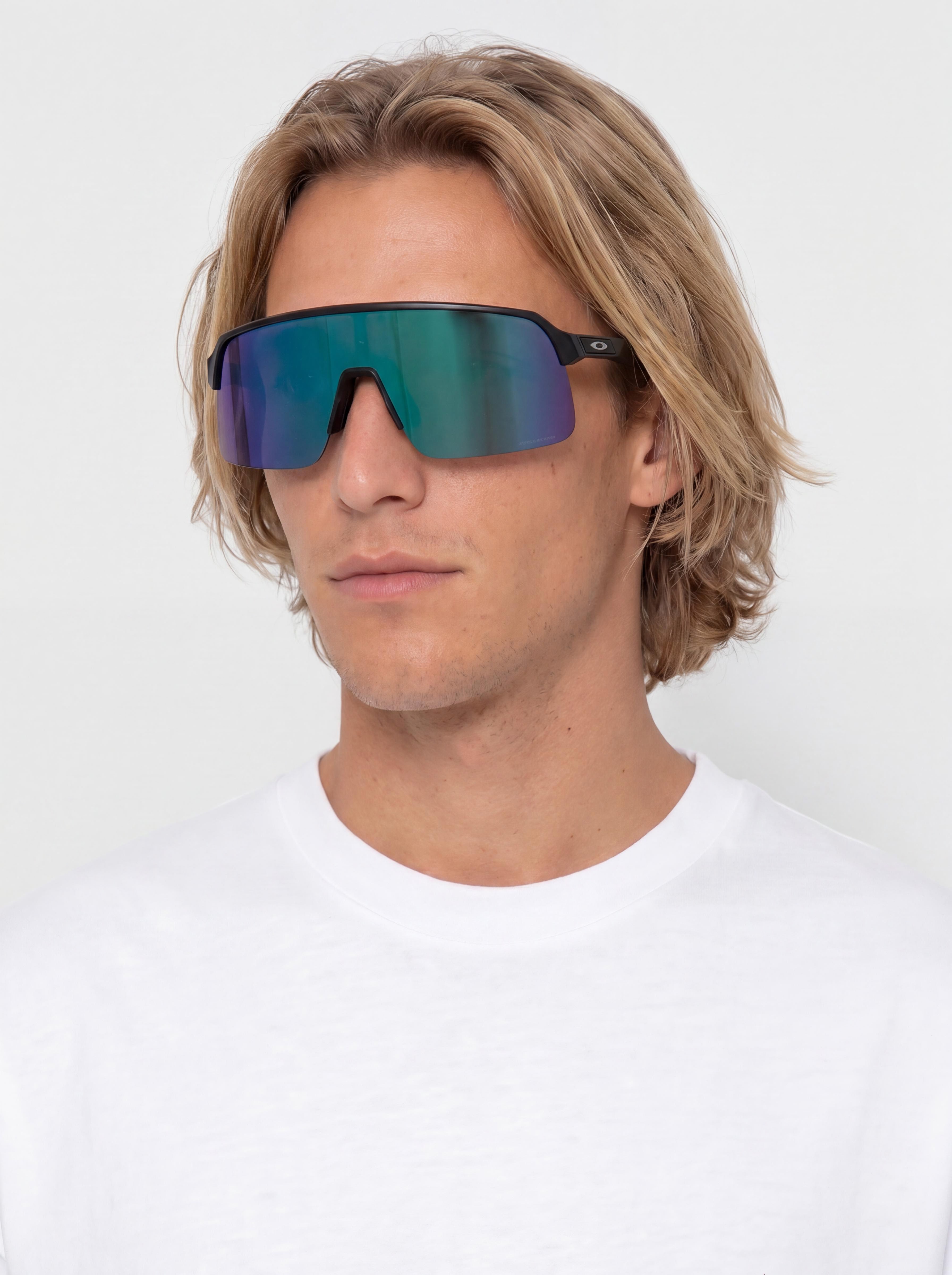 Oakley Sonnenbrille Sutro Lite (matte black/prizm road jade)