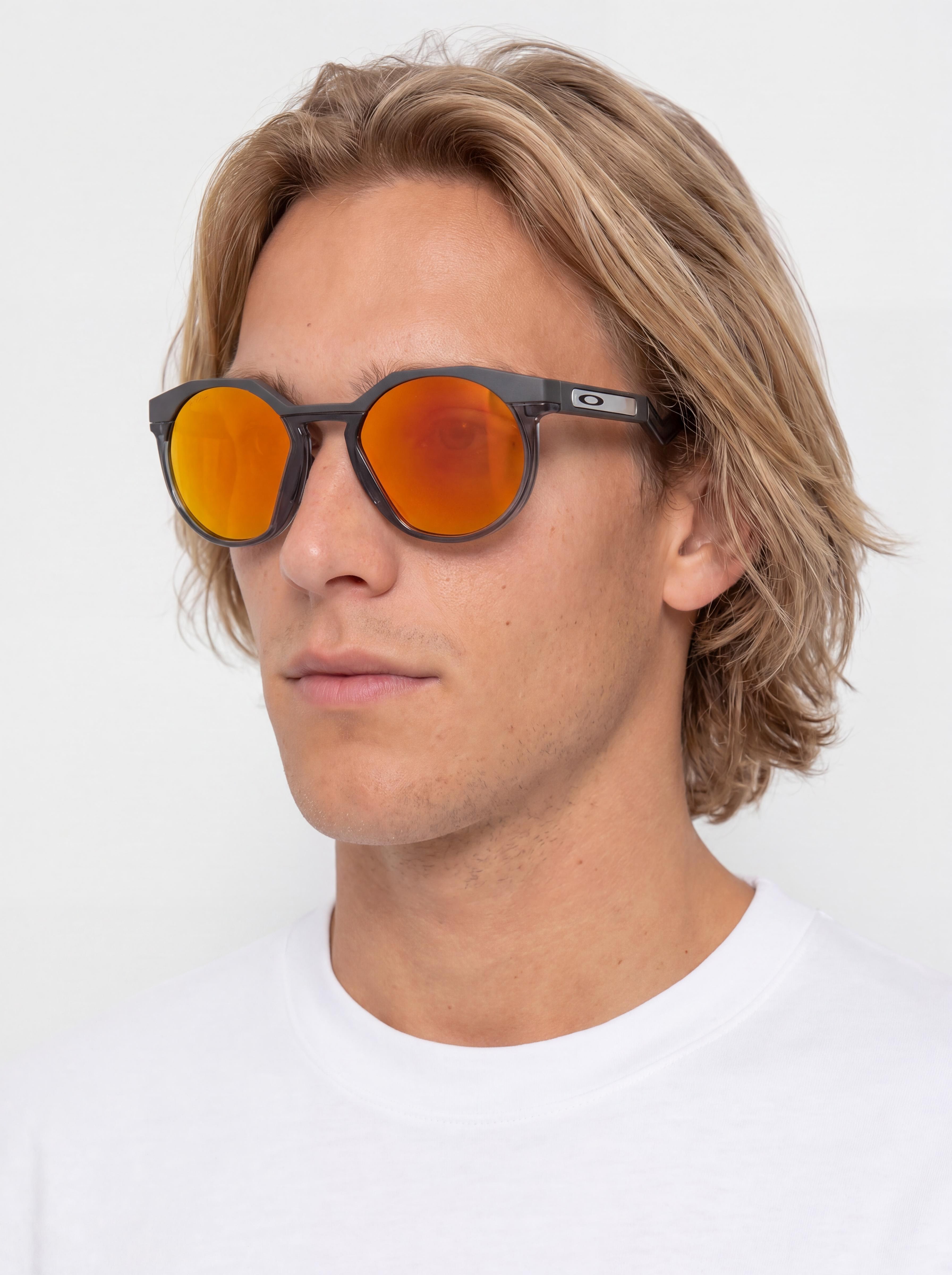 Oakley Hstn Sunglasses (matte carbon/prizm ruby)