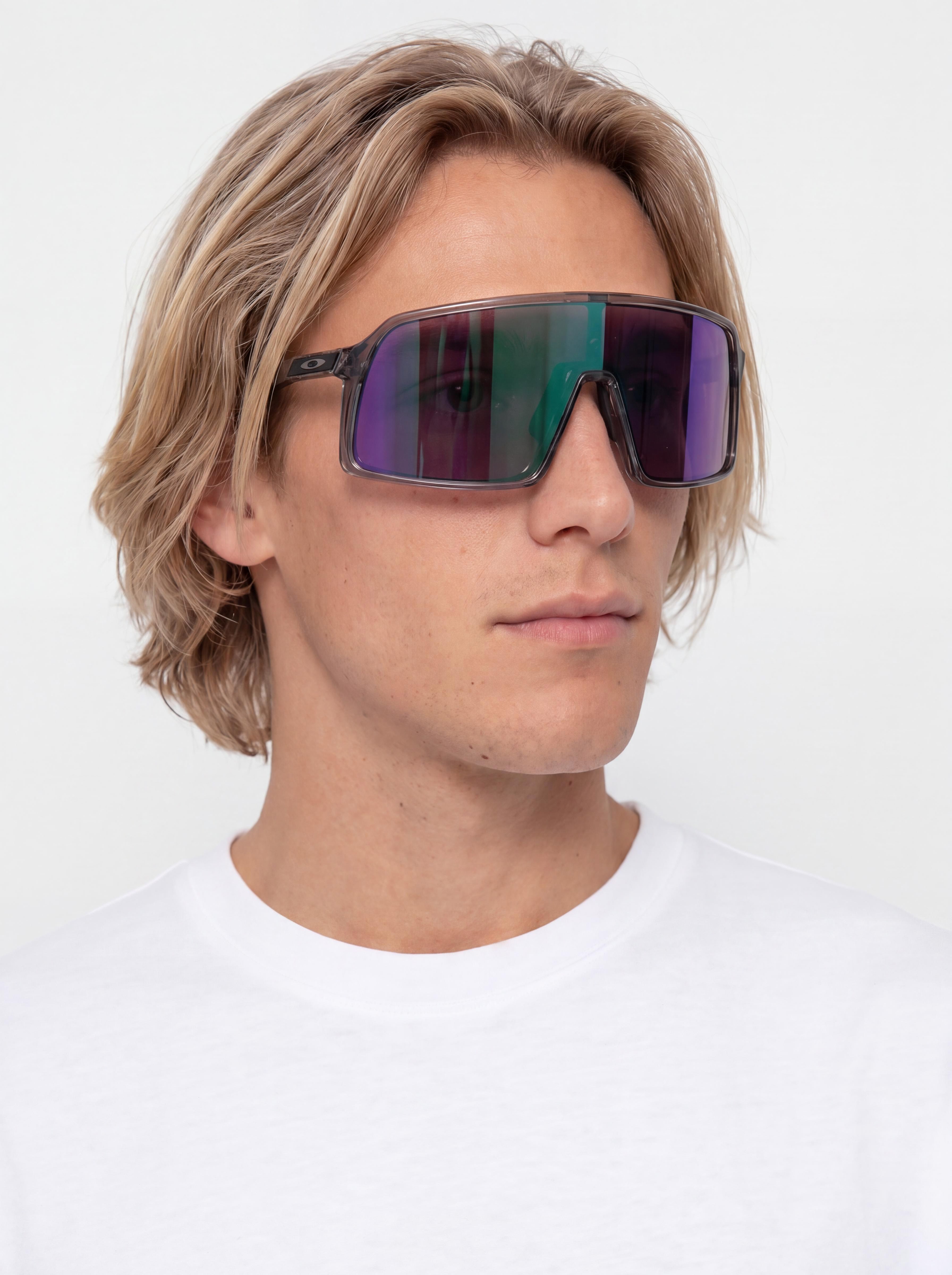 Oakley Sutro Sunglasses (grey ink/prizm road jade)