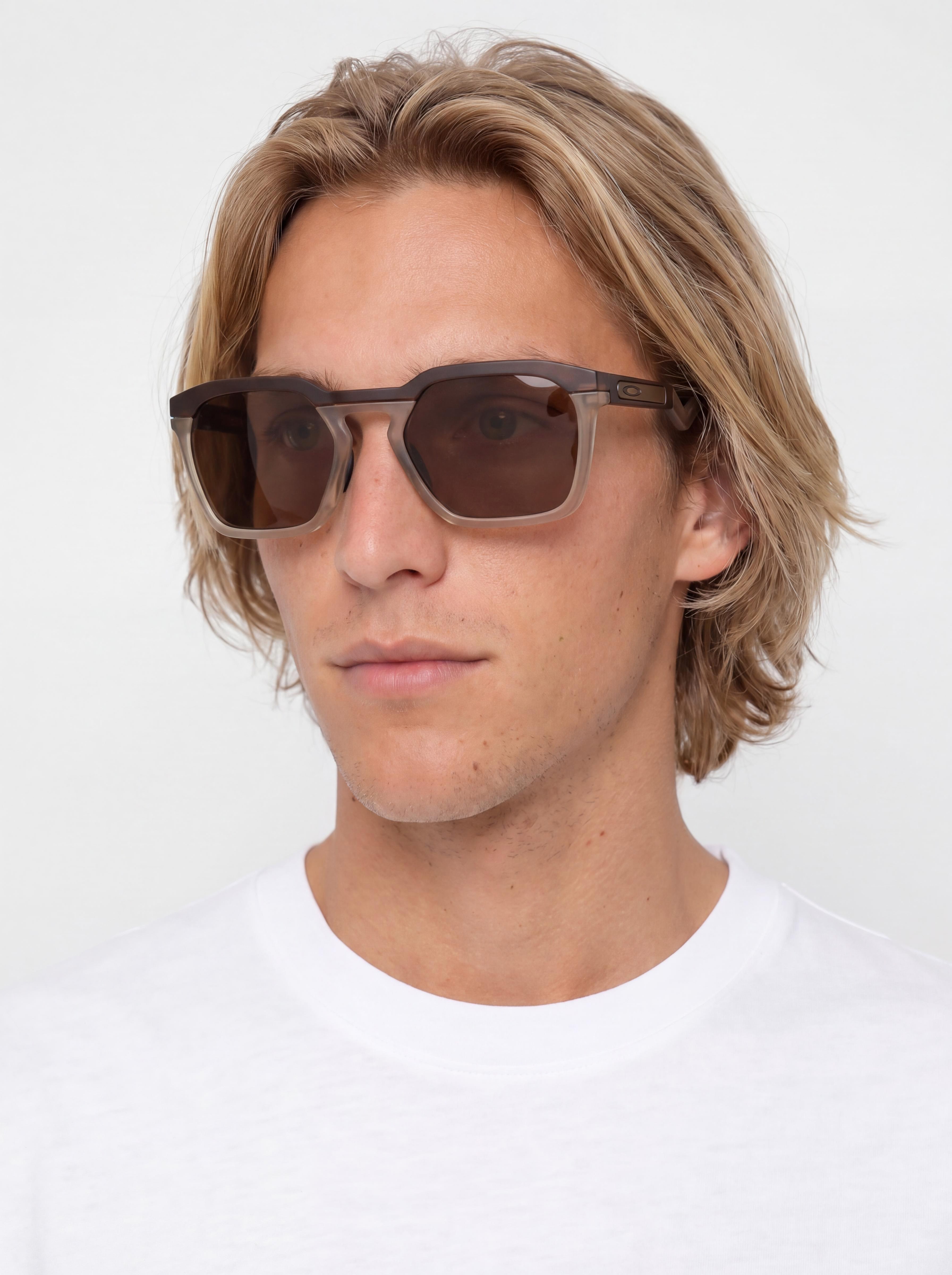 Oakley Hstn Sq Sunglasses (matte rootbeer/prizm tungsten)