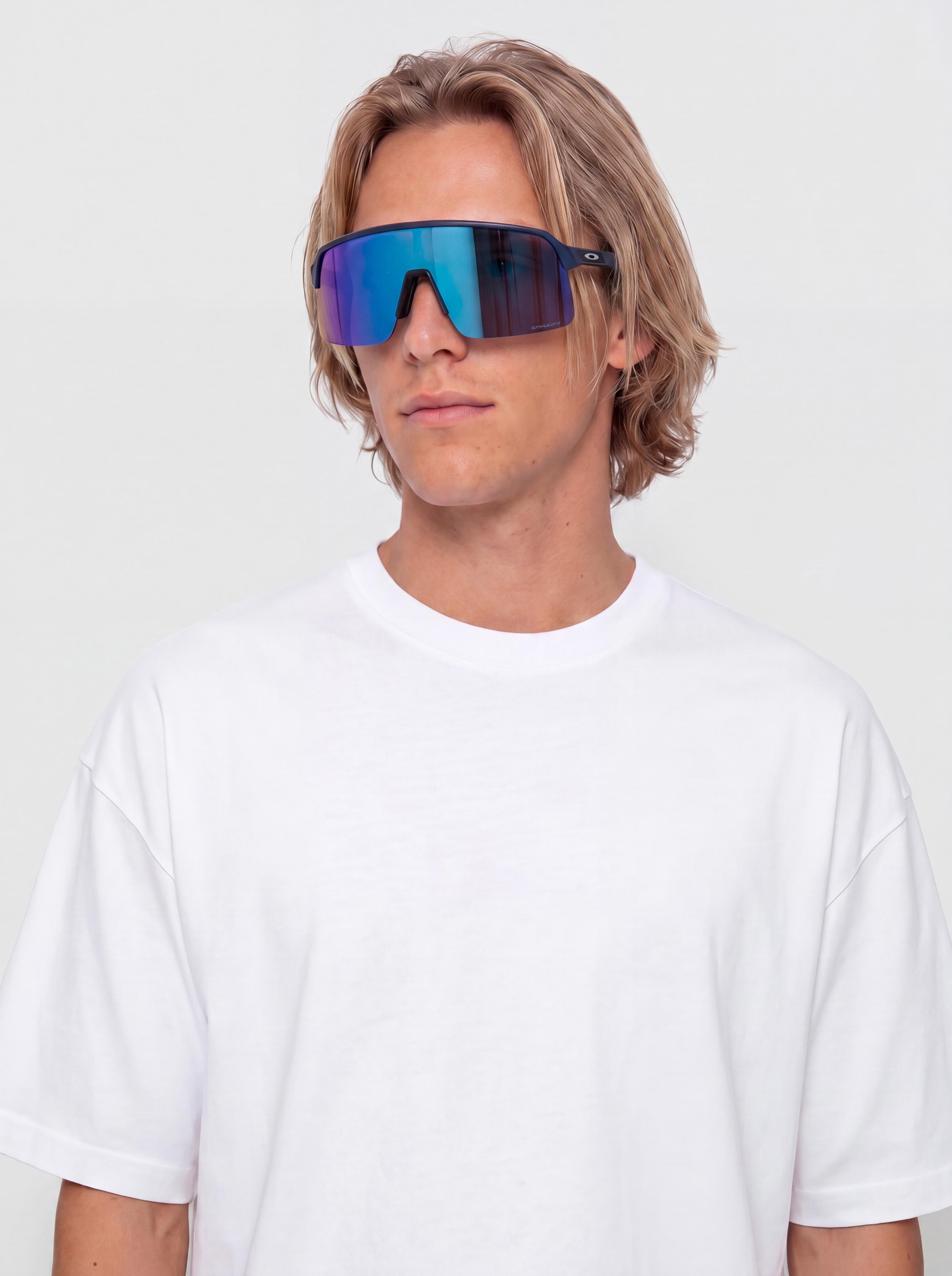 Oakley Sutro Lite Sunglasses (matte navy/prizm sapphire)