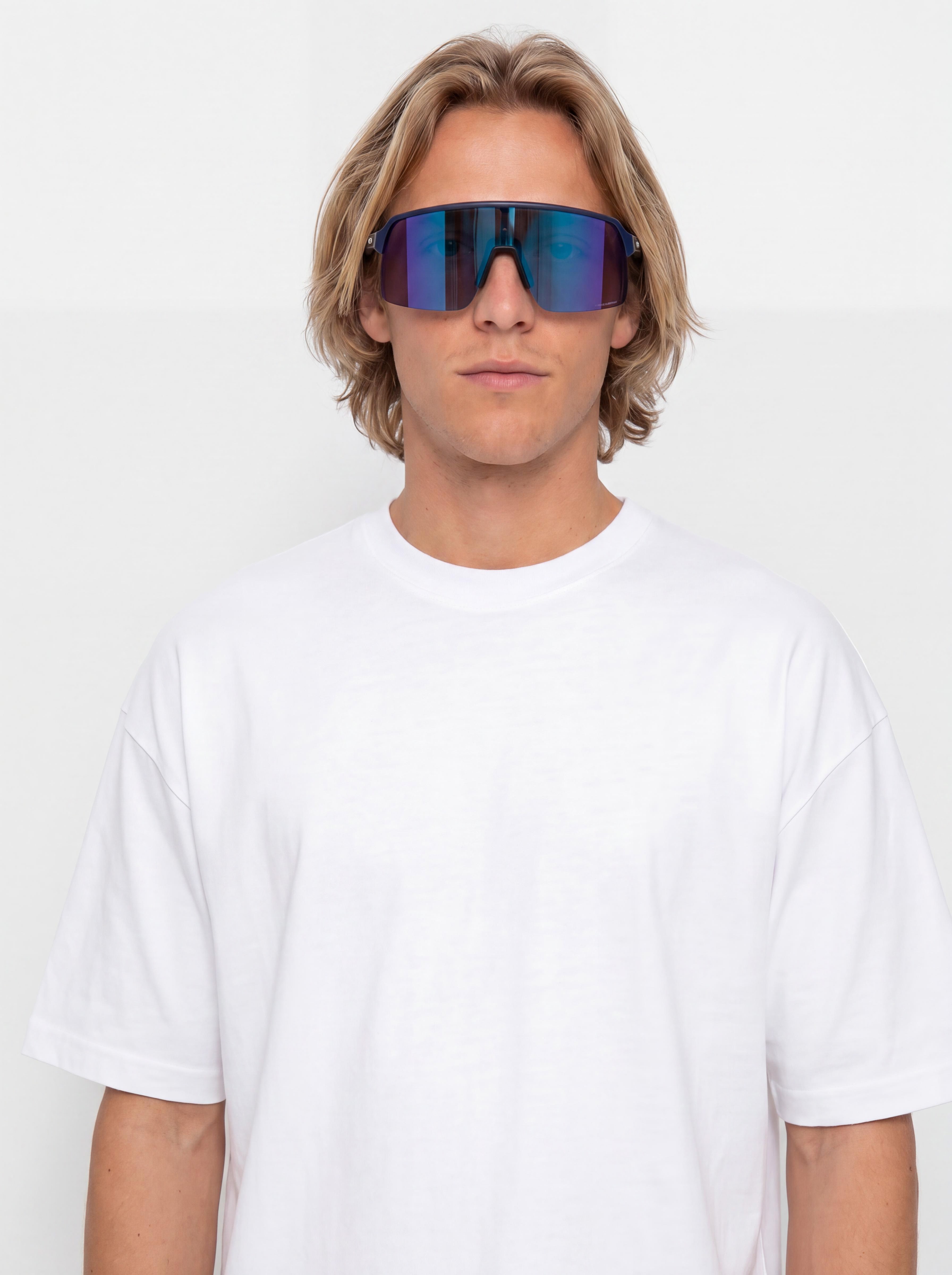 Oakley Sutro Lite Sunglasses (matte navy/prizm sapphire)