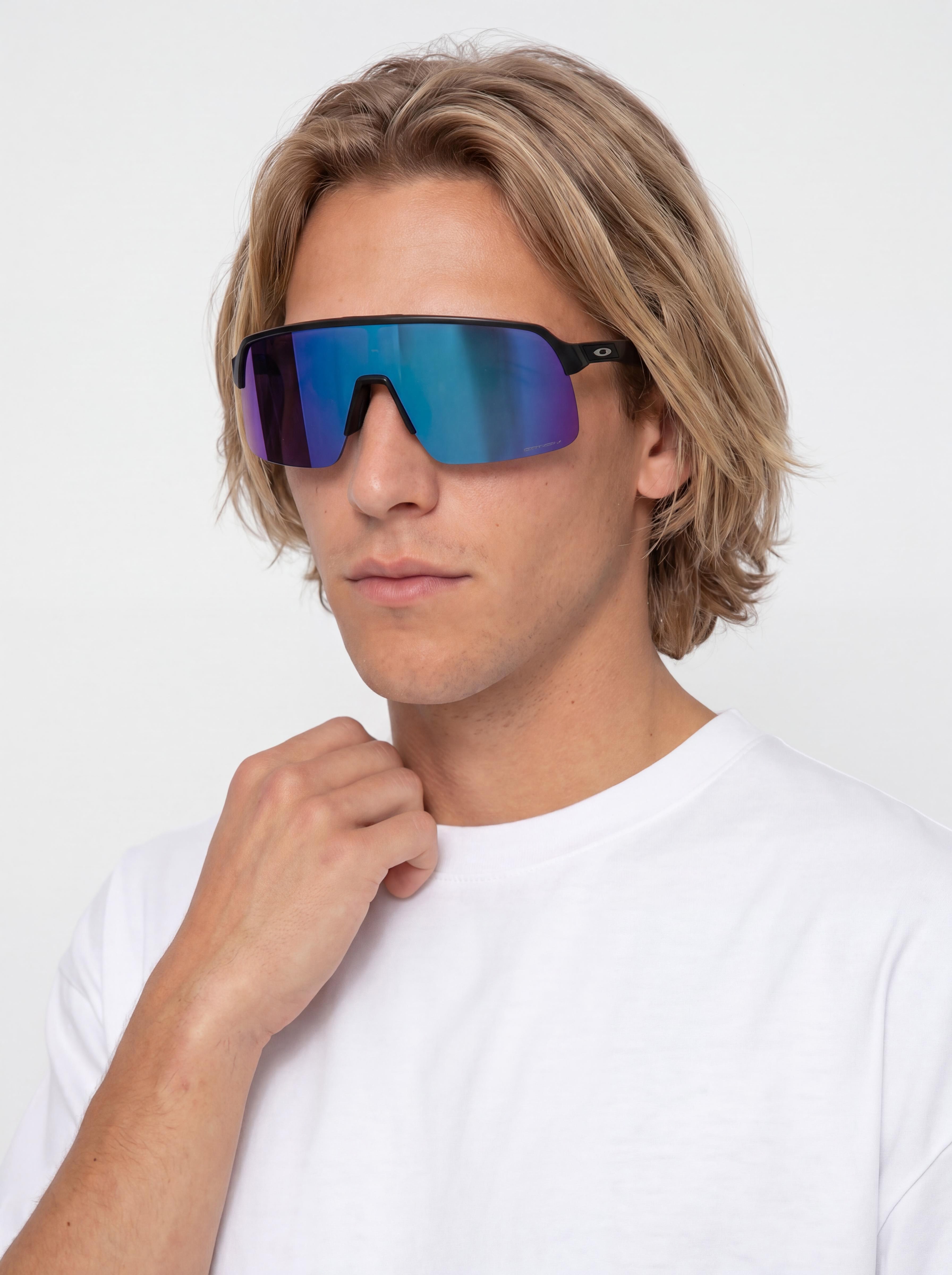 Oakley Sutro Lite Sonnenbrille (matte black/prizm sapphire)