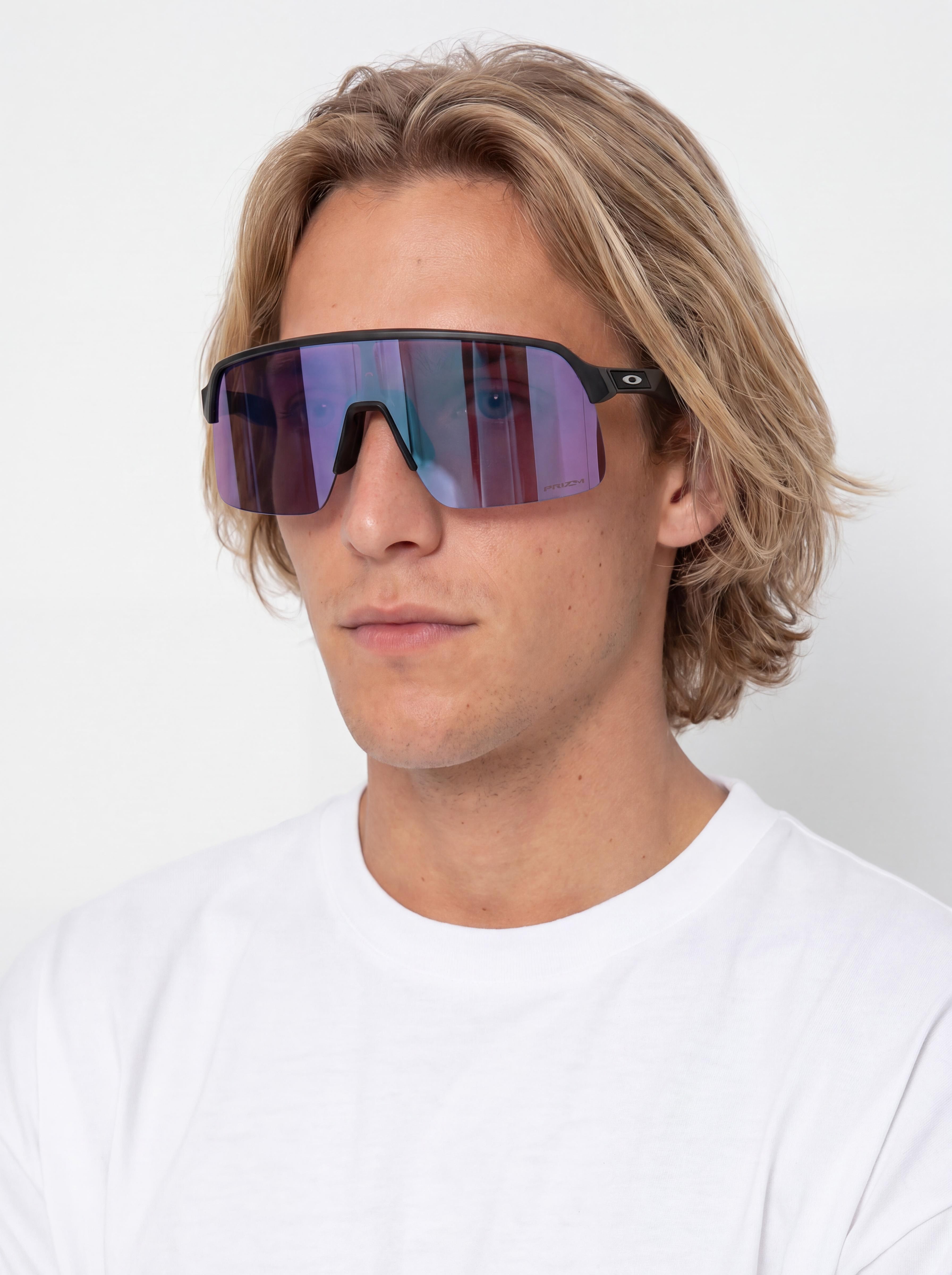 Oakley Sutro Lite Sunglasses (matte carbon/prizm snow sapphire)