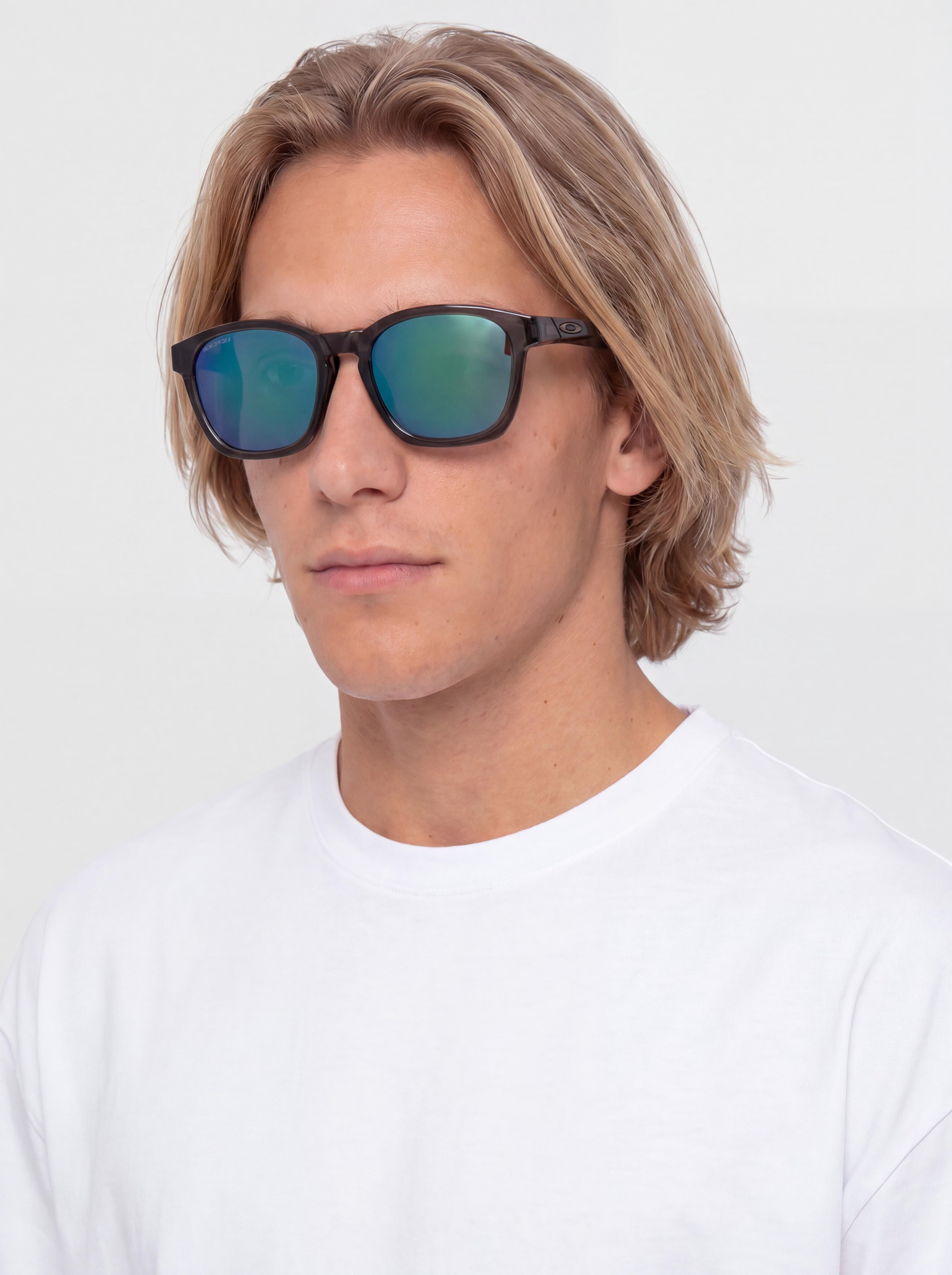 Oakley Shackle Sunglasses (olive ink/prizm jade)
