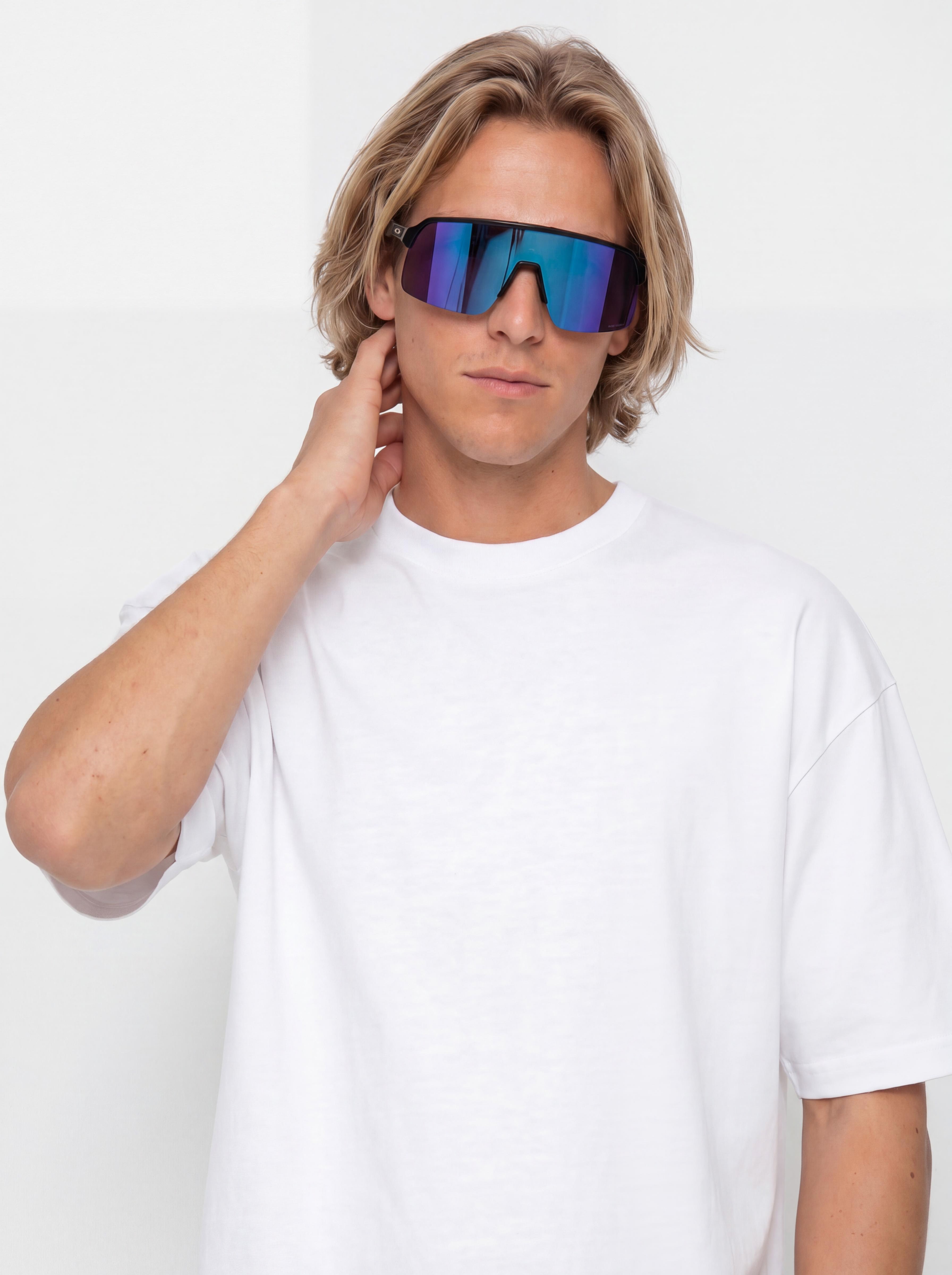 Oakley Sutro Lite Sunglasses (matte black/prizm sapphire)