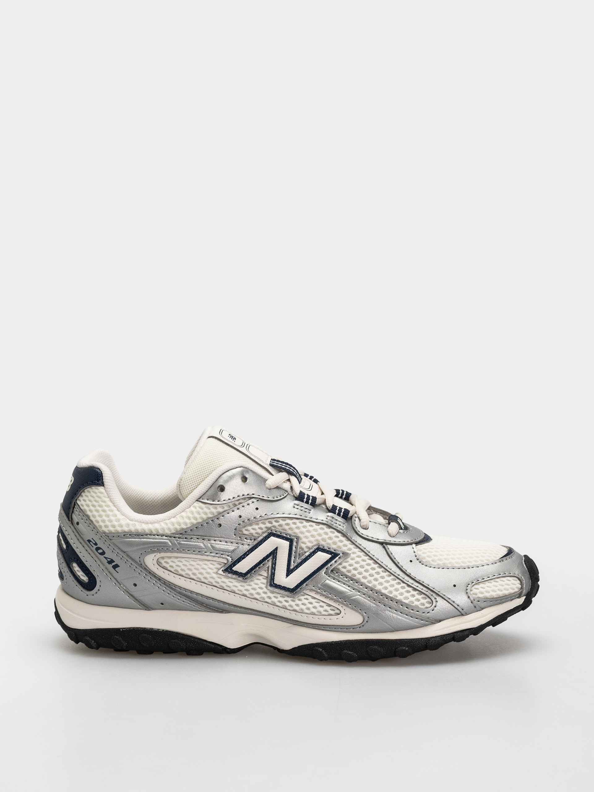 New Balance 204L Shoes (sea salt/silver metallic/nb navy)