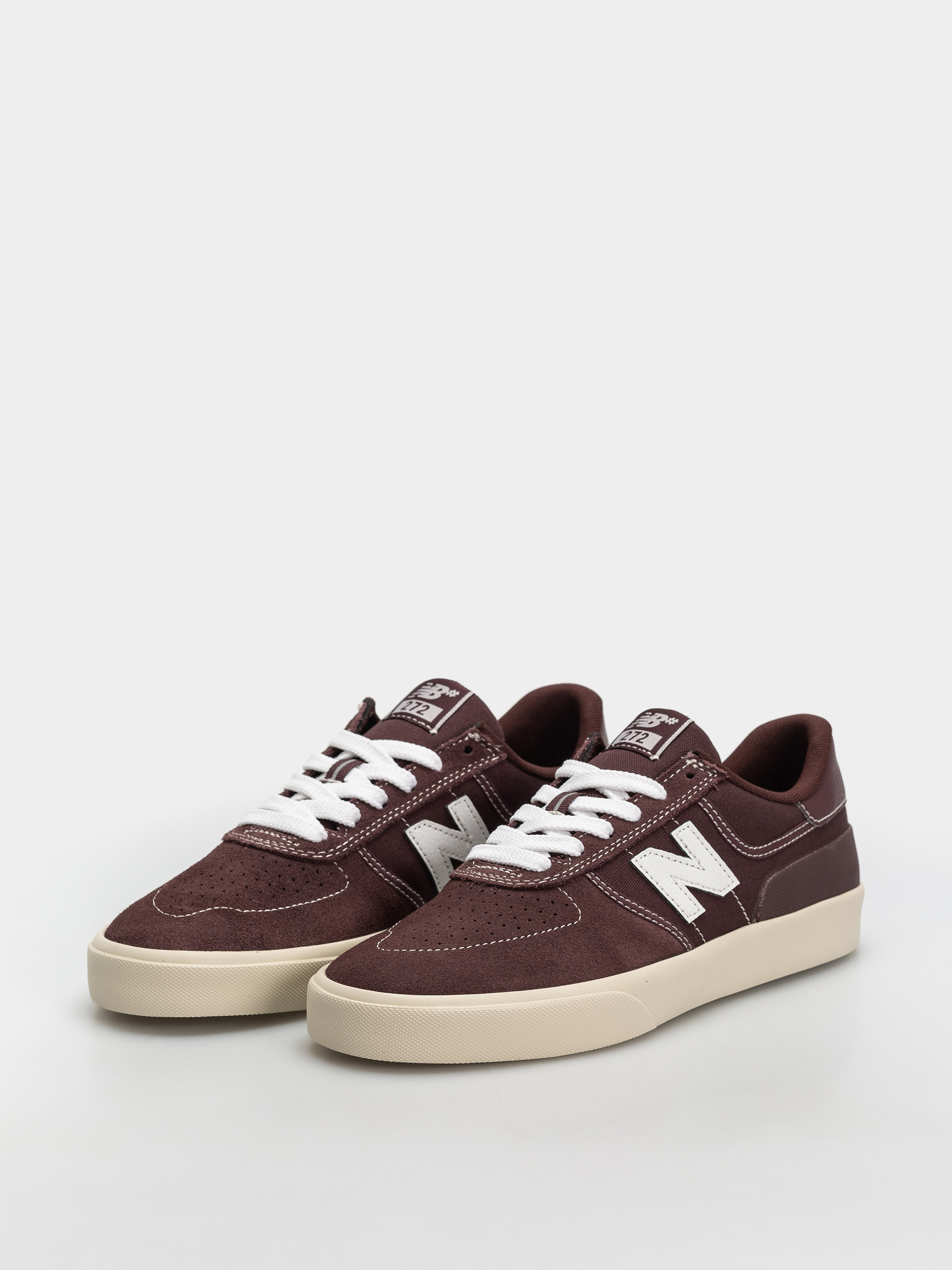 New Balance 272 Shoes (cherry leather/white)