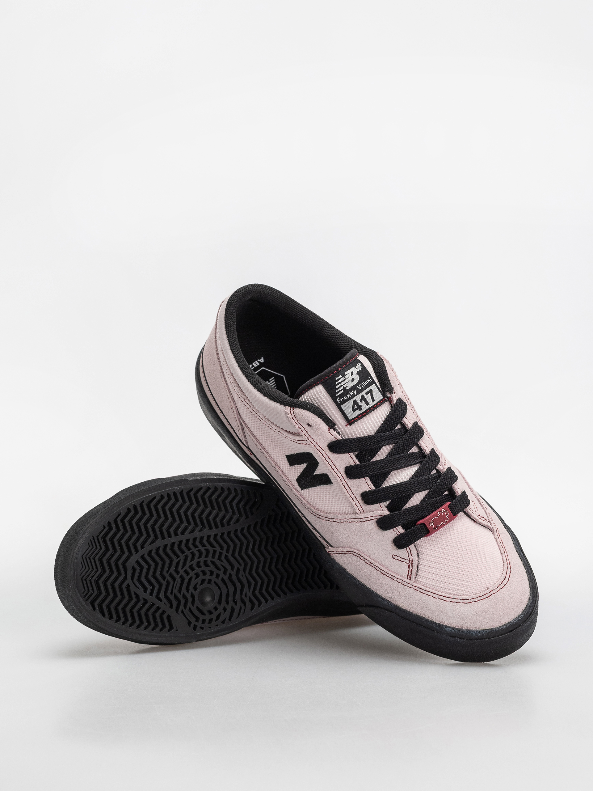 New Balance 417 Shoes (stone pink/black)
