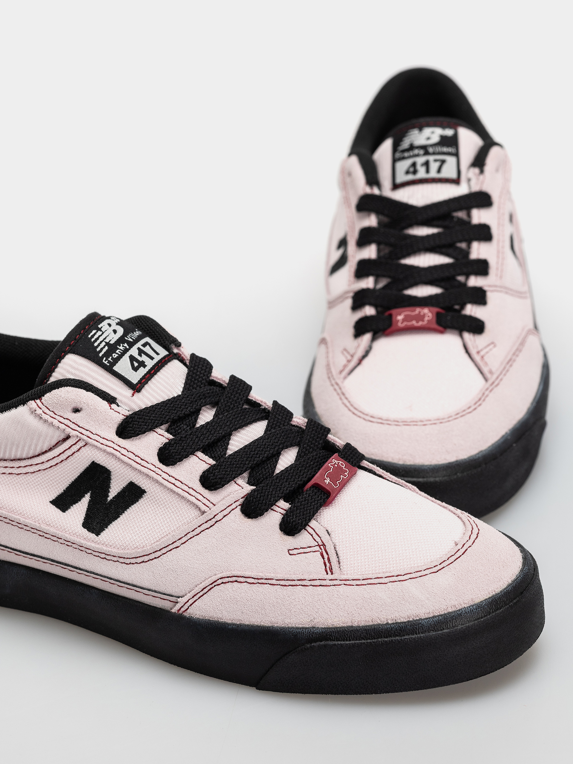 New Balance 417 Shoes (stone pink/black)