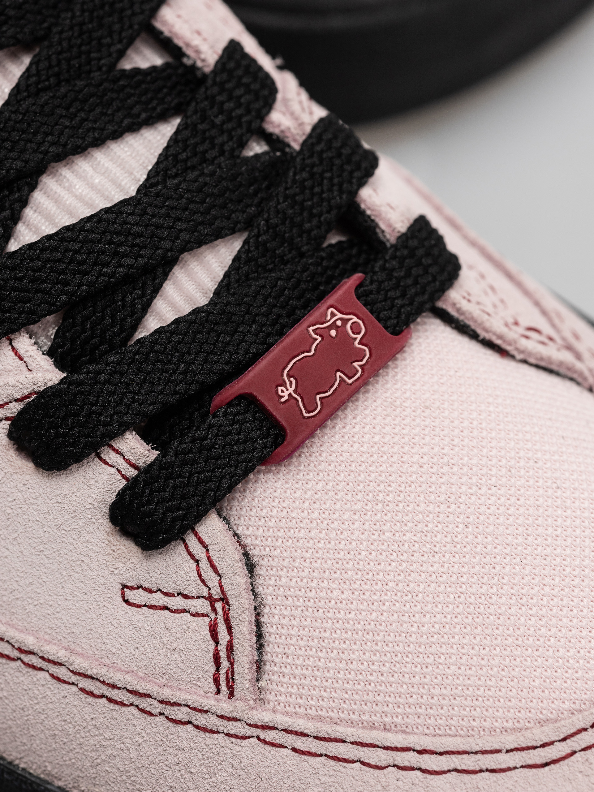 New Balance 417 Shoes (stone pink/black)
