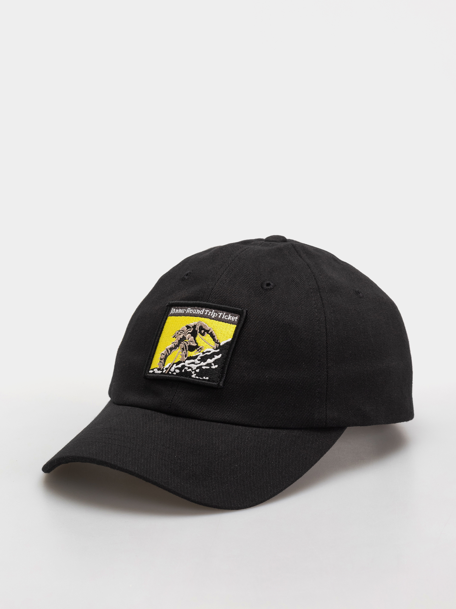 Jones Snowboards Organic Cotton Canvas Cap - black (stealth black)