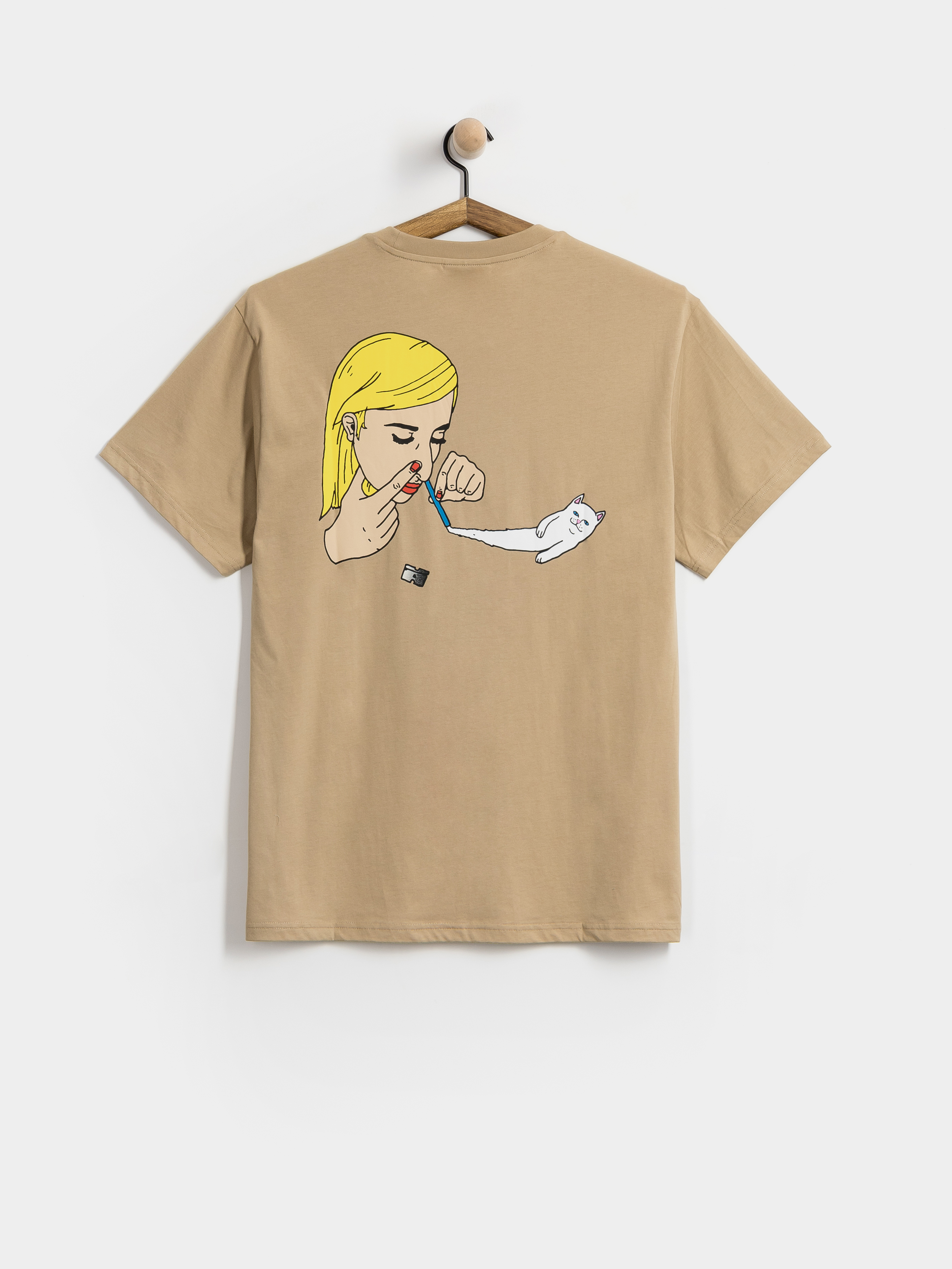 RipNDip T-Shirt Coco Nerm (tan)