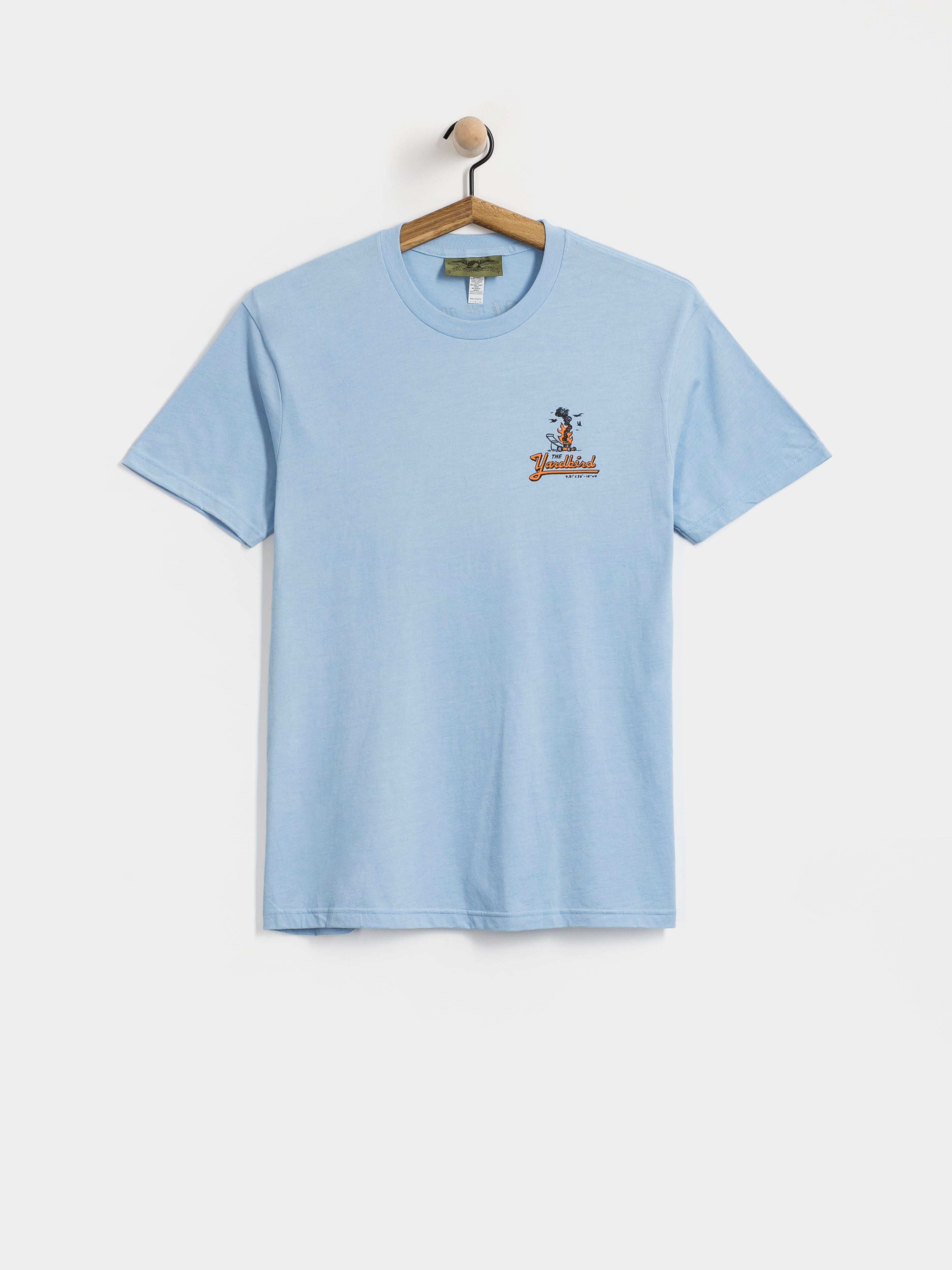 Antihero Jalopi Yardbird T-Shirt (heather light blue)