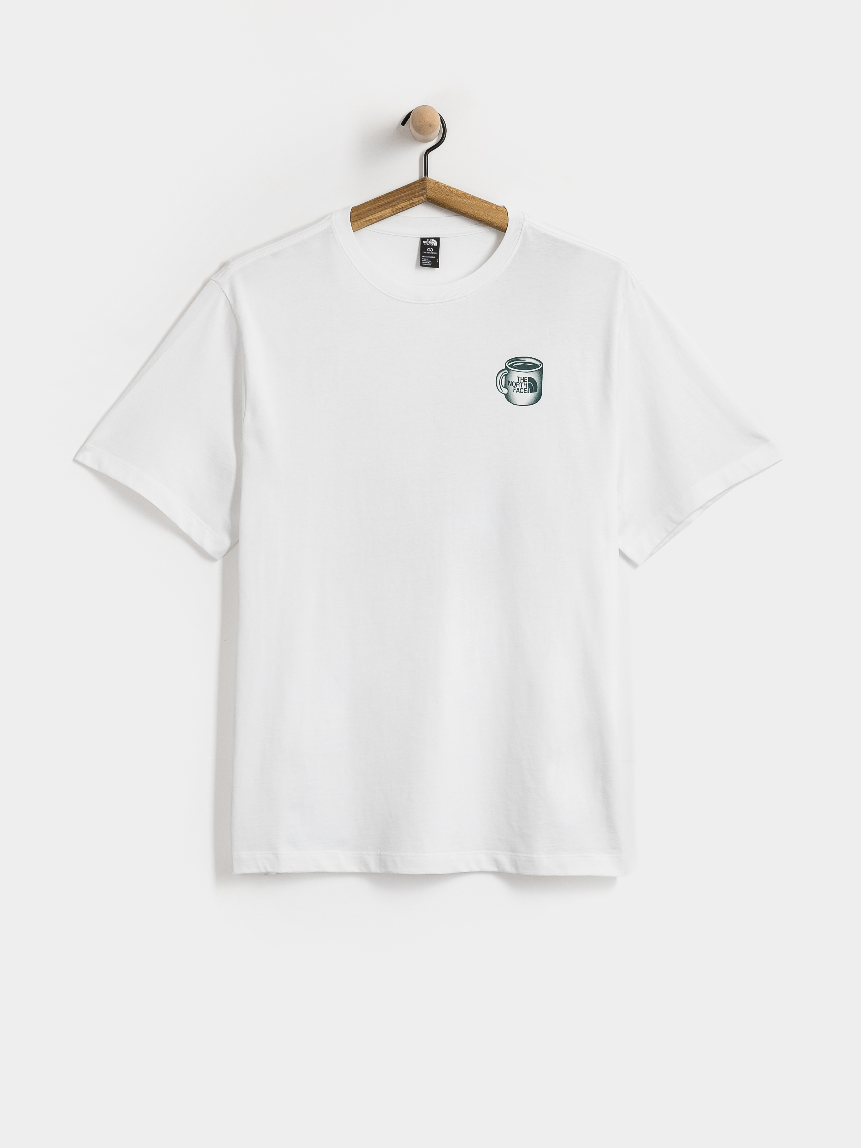 The North Face Basecamp Barista Relaxed T-shirt (tnf white/pacific teal)