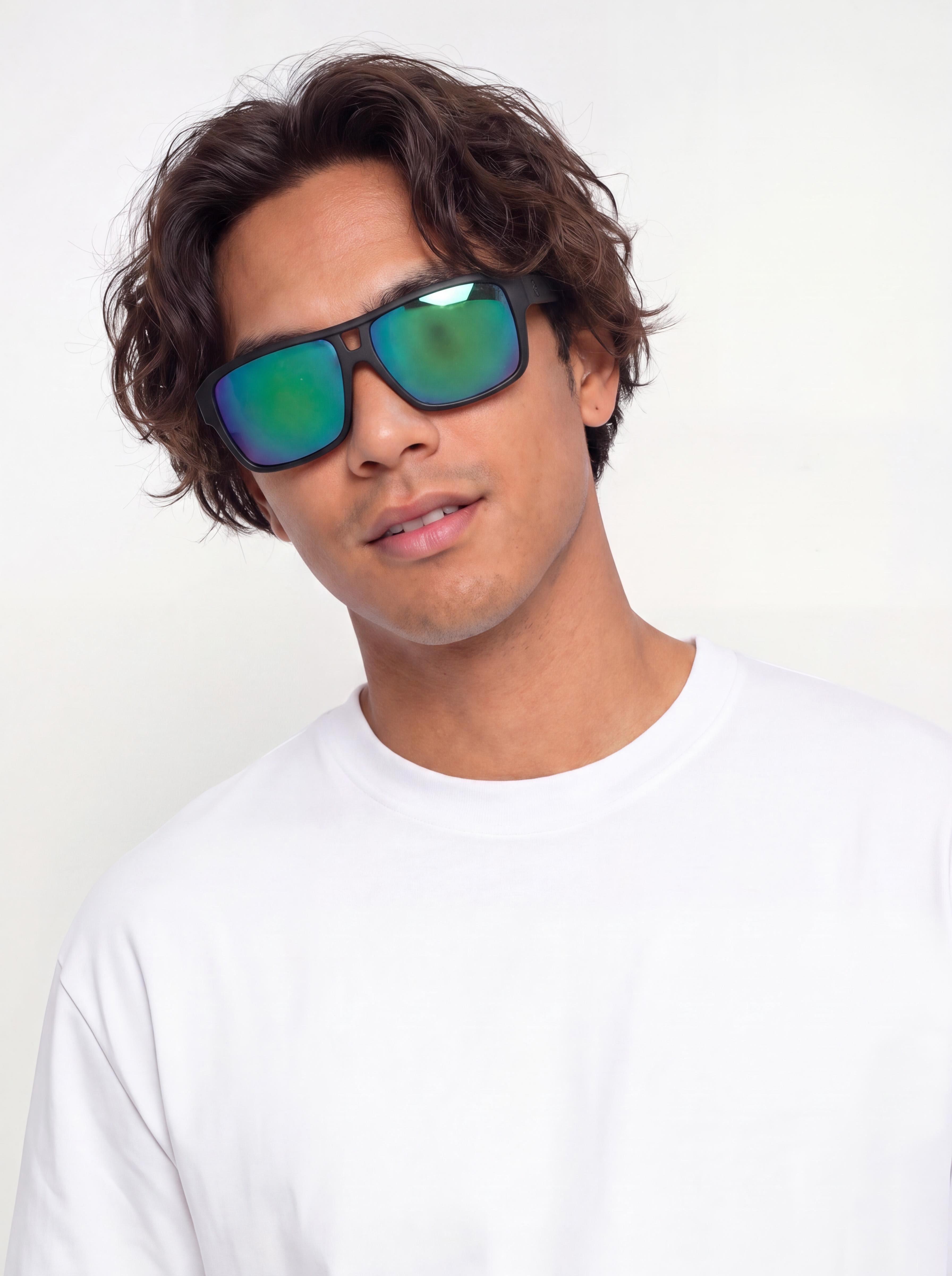 Dragon The Jam Sonnenbrille (matte black/ll green ion)