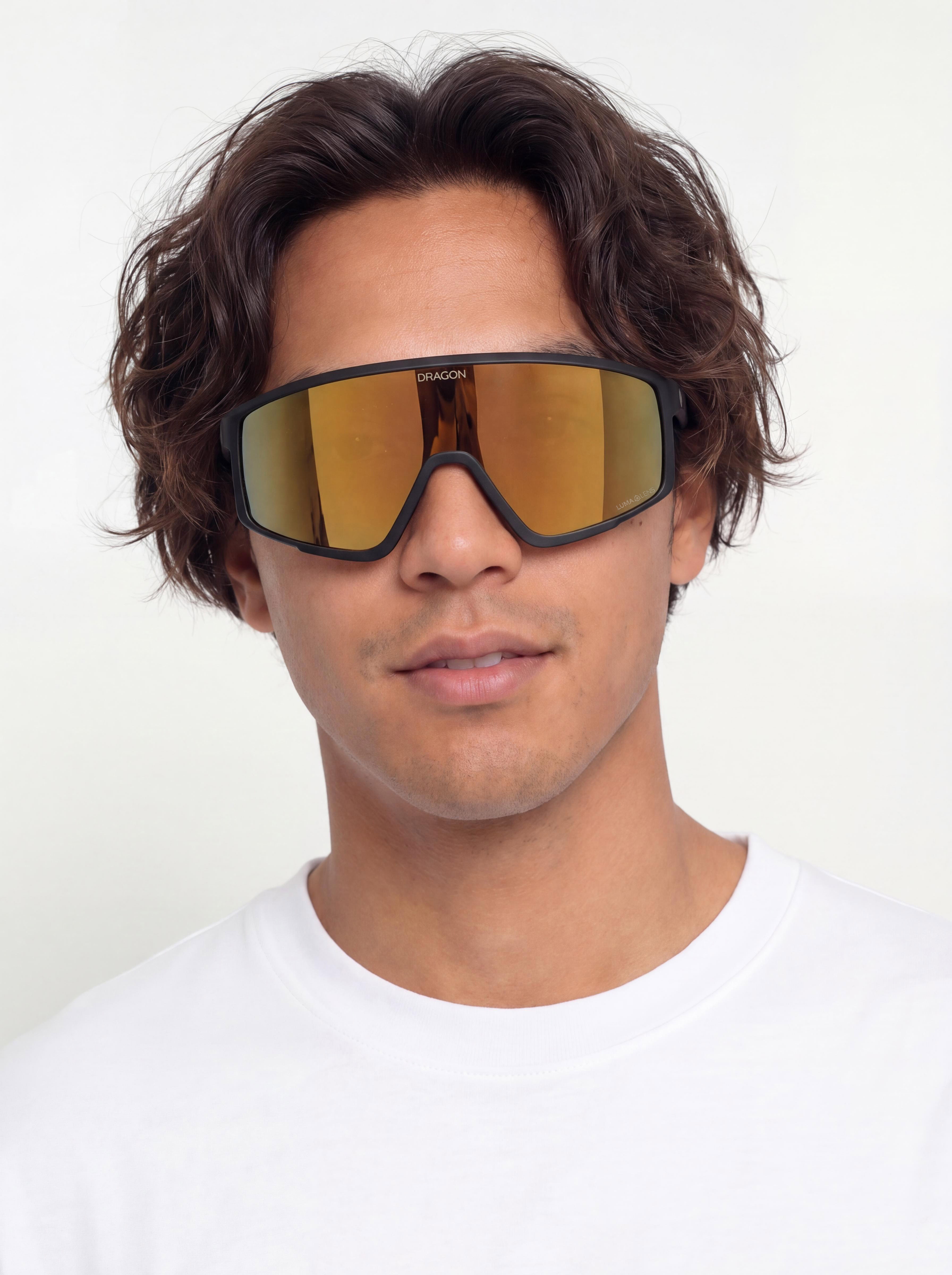 Dragon Amped Sonnenbrille (matte black/lumalens red ion)