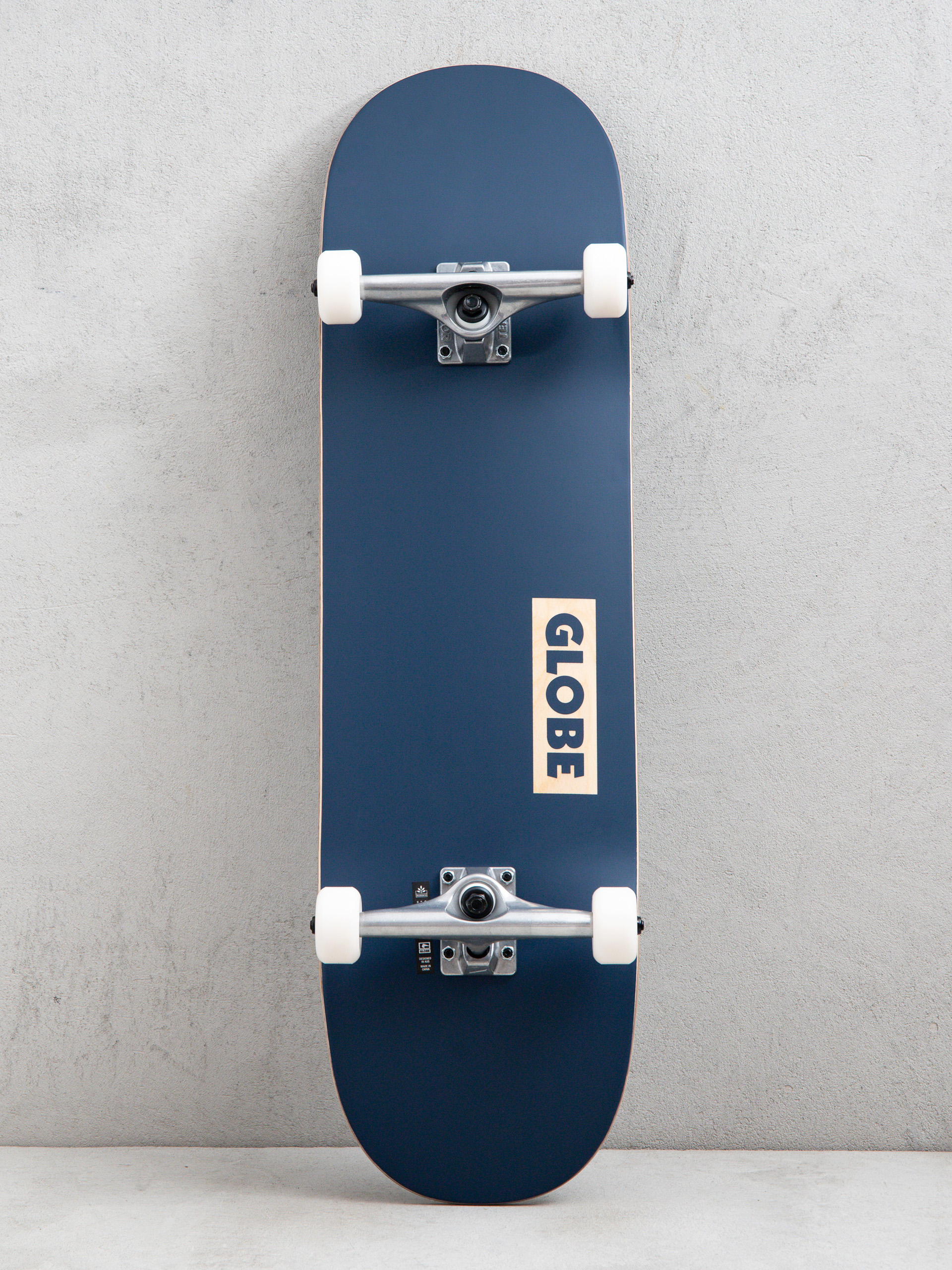 Globe G1 Argo Skateboard - brown (red maple/black)