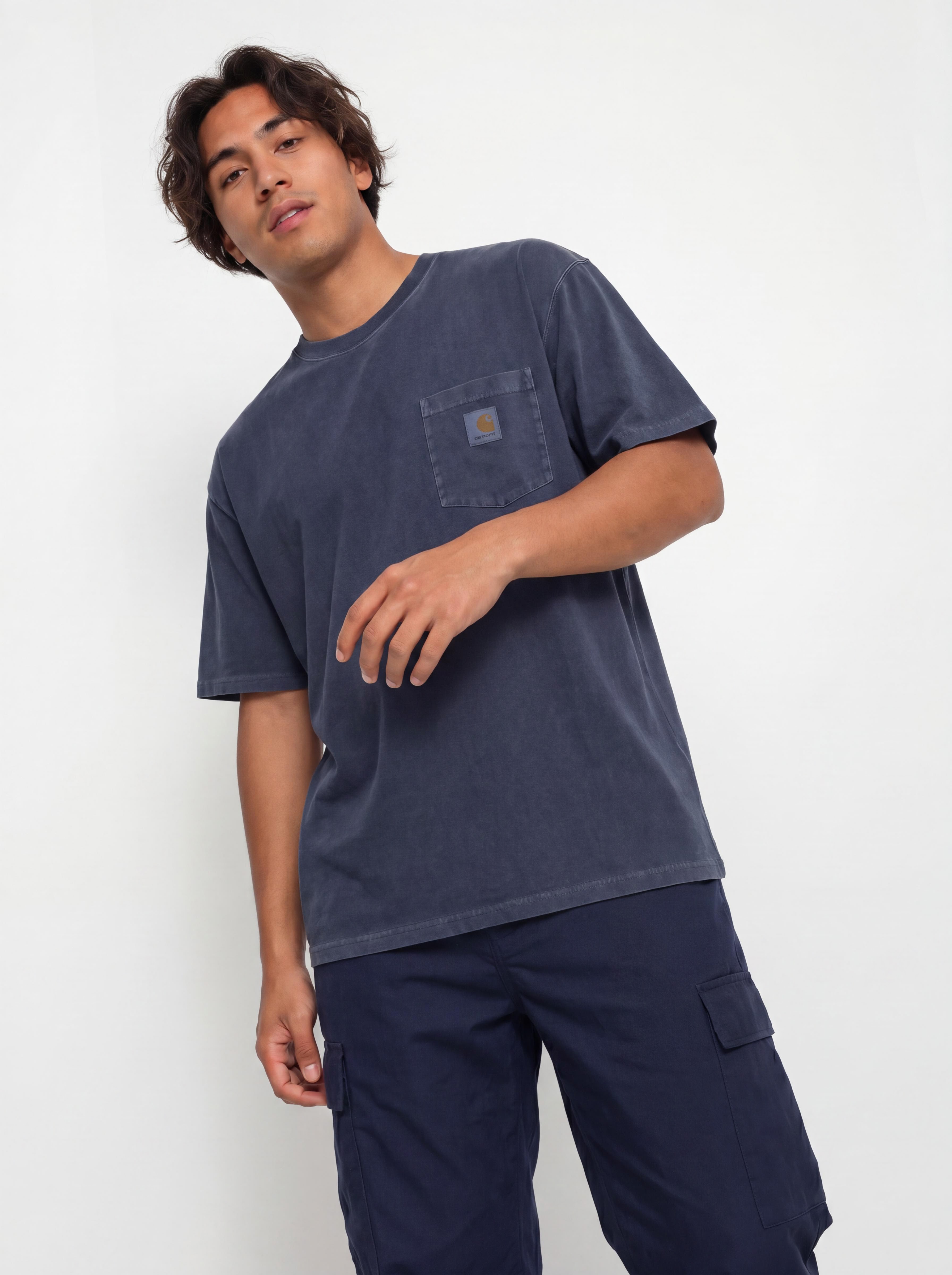 Carhartt WIP Loose Pocket T-Shirt (dark navy)