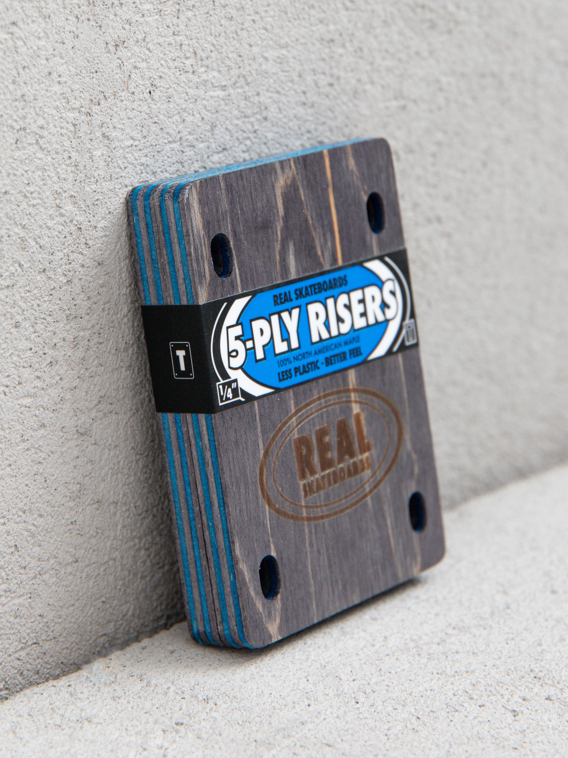 Real 5 Ply Fits Thunder Risers (black/blue)