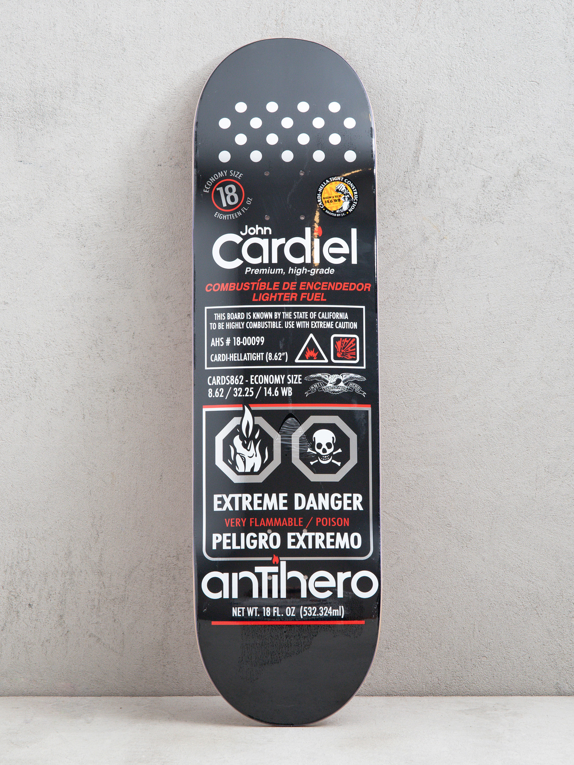 Antihero Deck Pfanner Postal (orange)