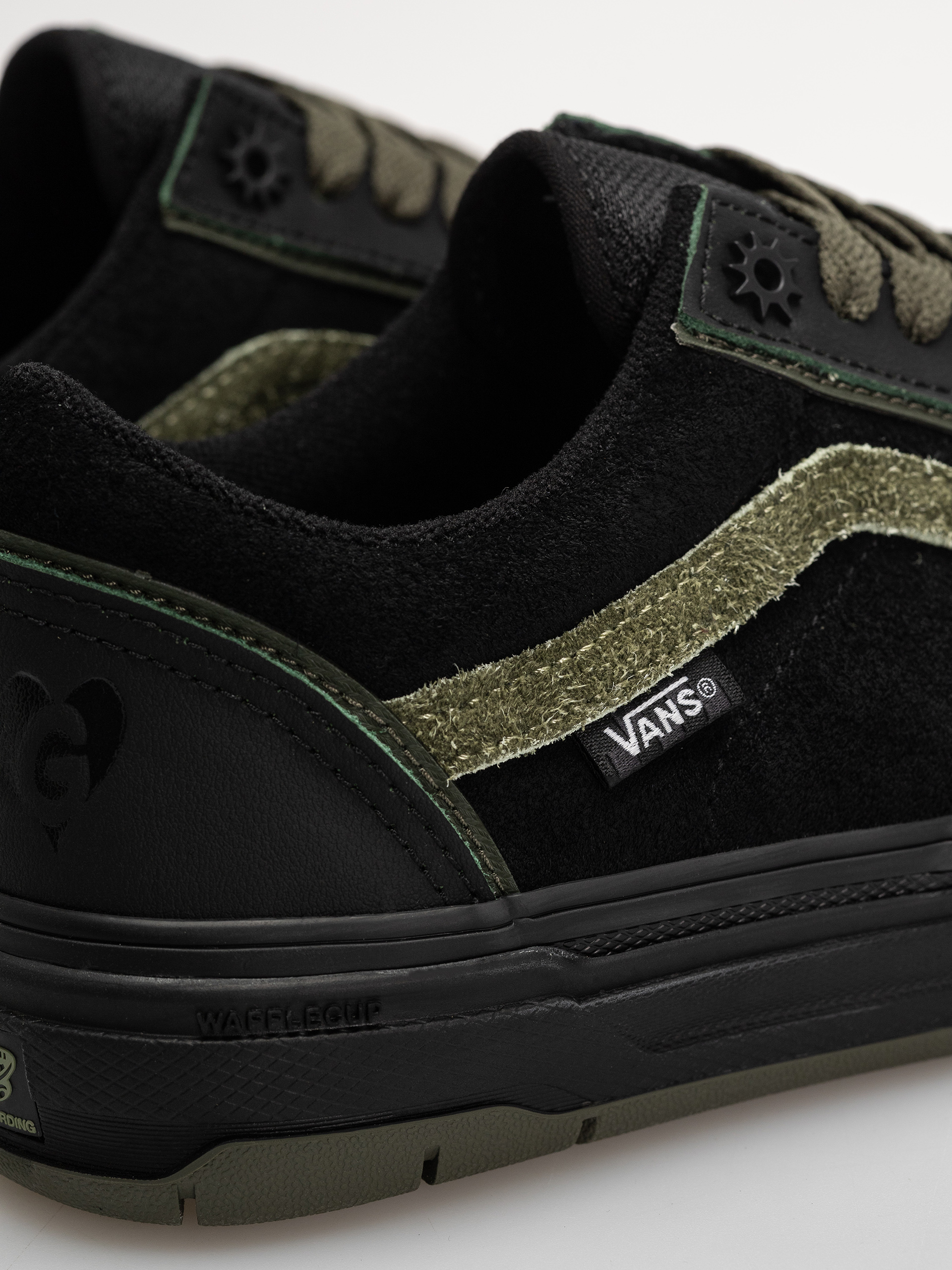 Vans Skate Old Skool Wafflecup Schuhe (green/black)