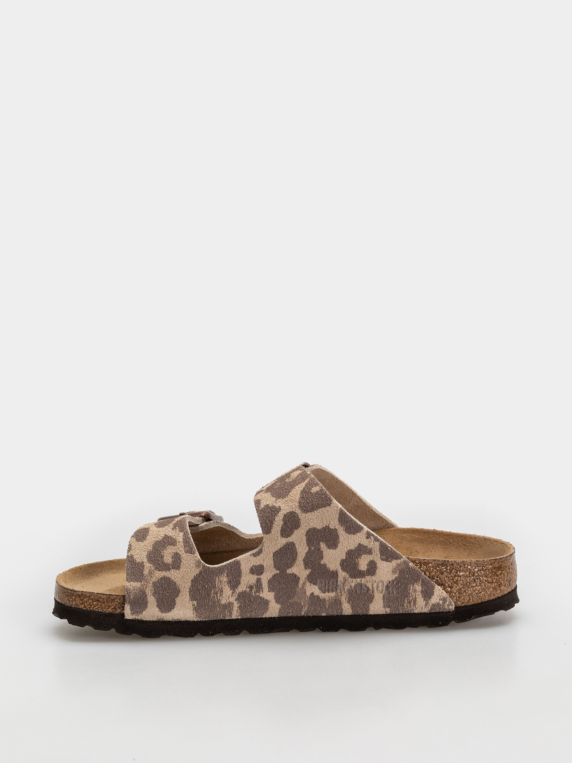 Birkenstock Arizona Suede Leather Narrow Flip-flops (leo sandcastle)