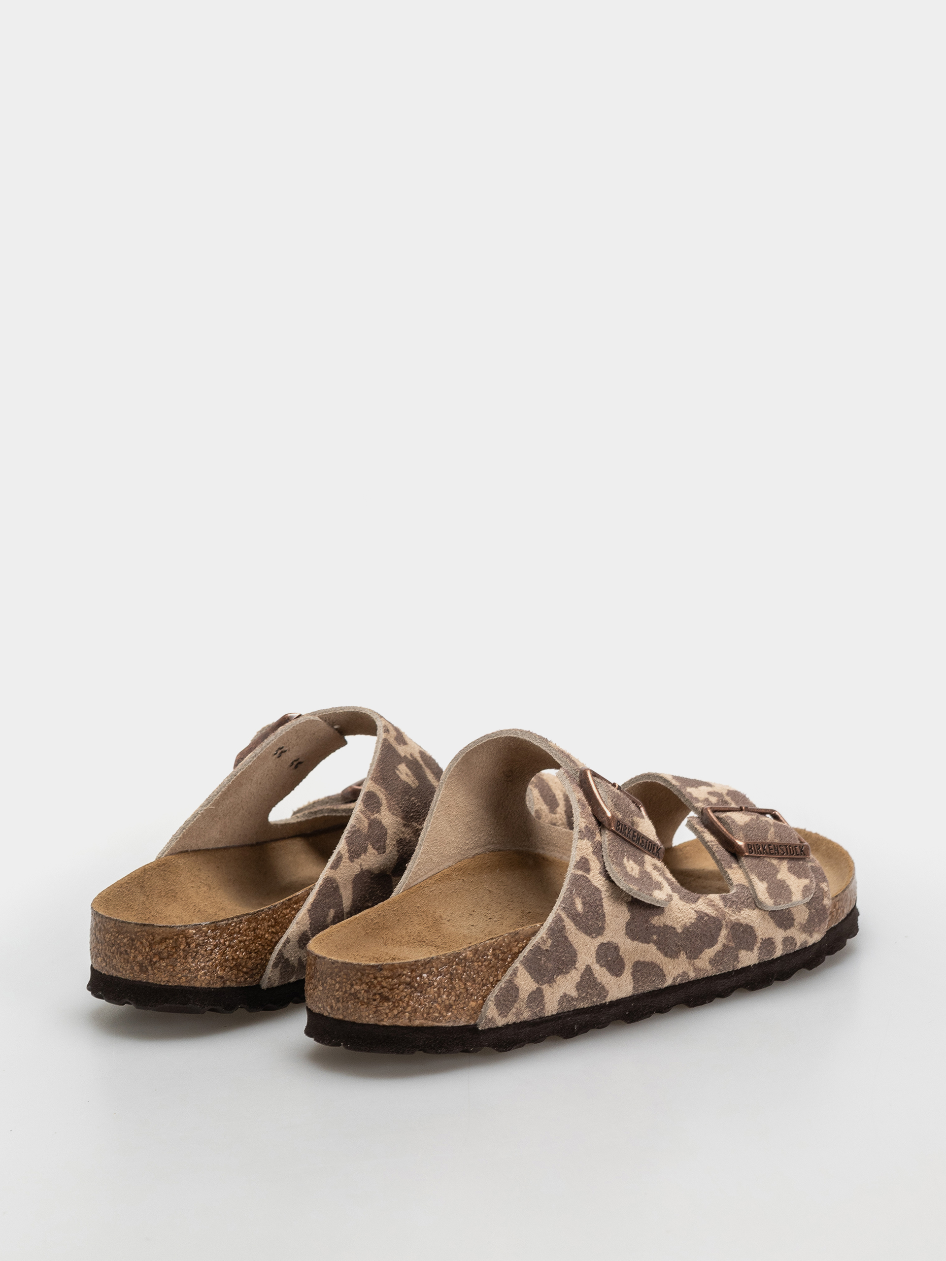 Birkenstock Arizona Suede Leather Narrow Flip Flops (leo sandcastle)