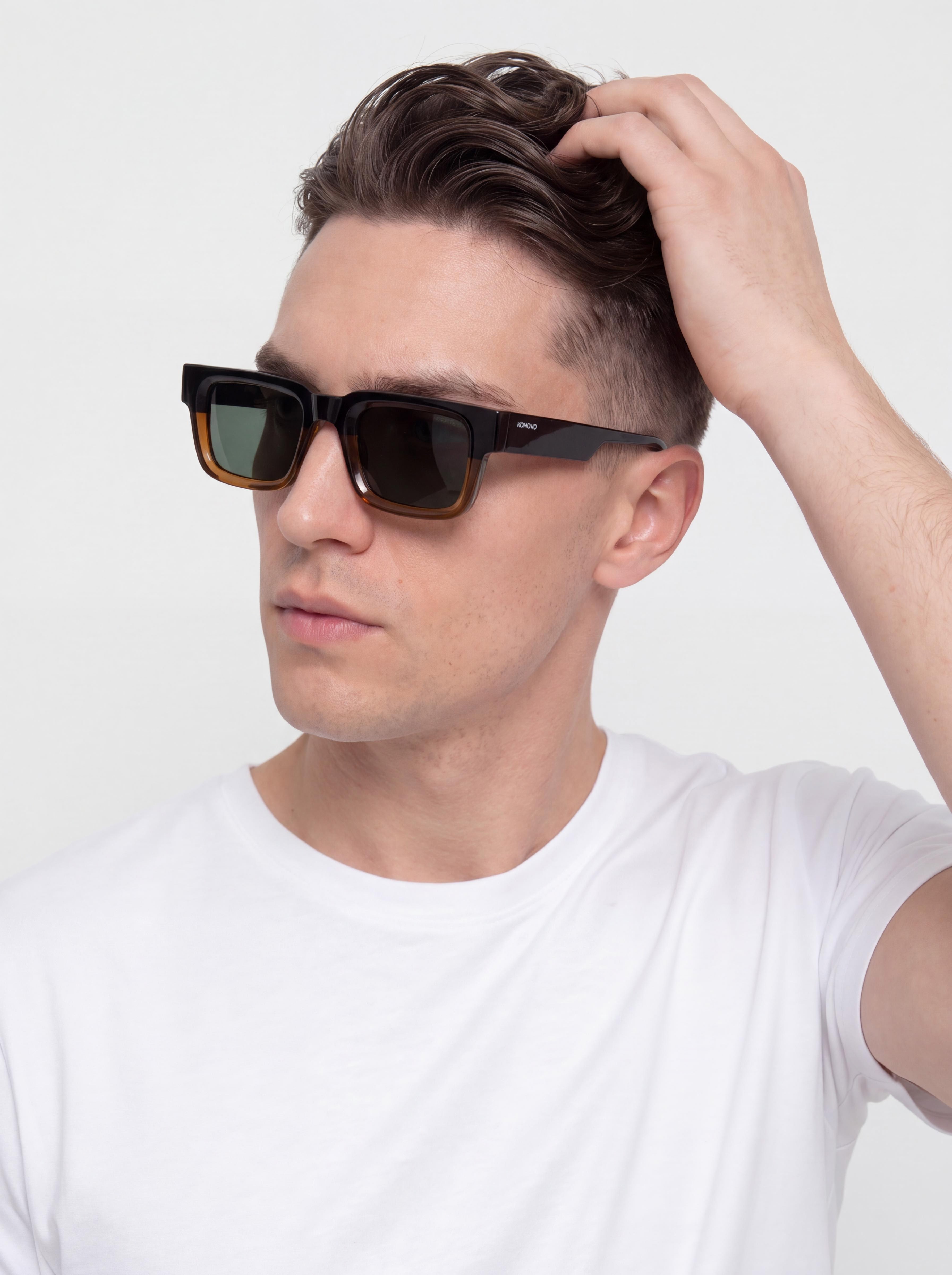 Komono Victor Sunglasses - brown (bronze black)