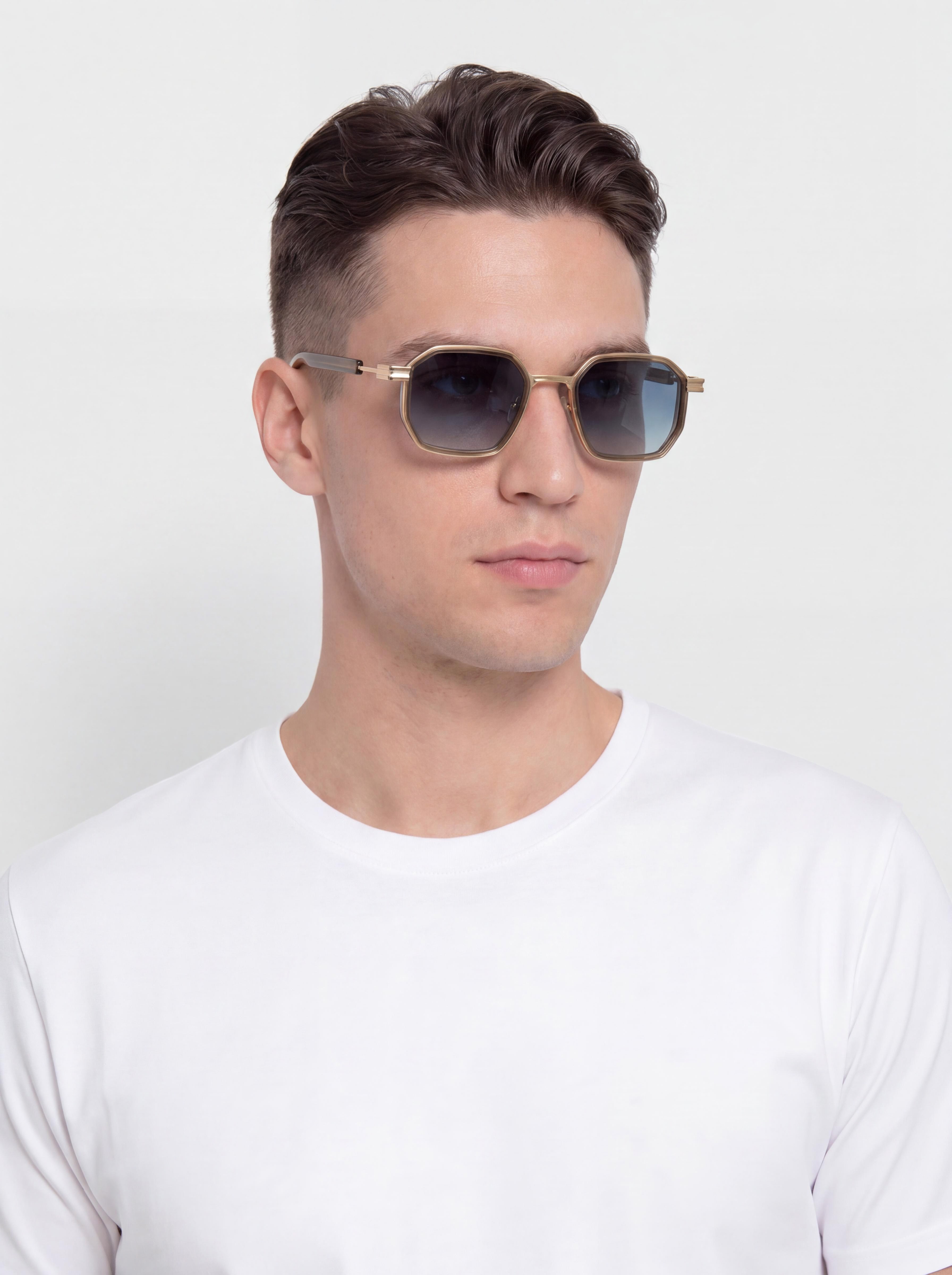 Komono Percy Sonnenbrille (gold algae)