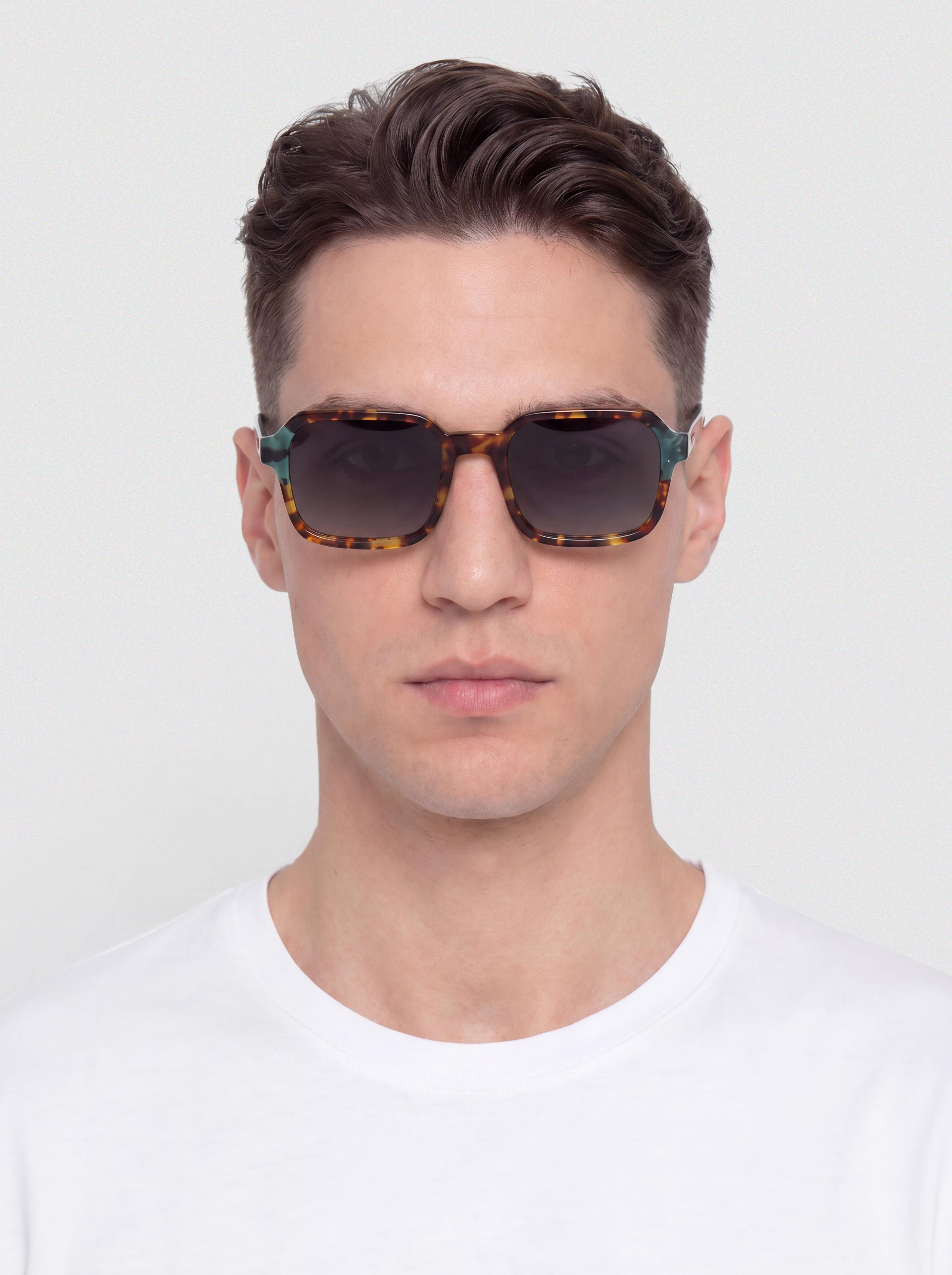 Komono Romeo Sunglasses (teal tortoise)