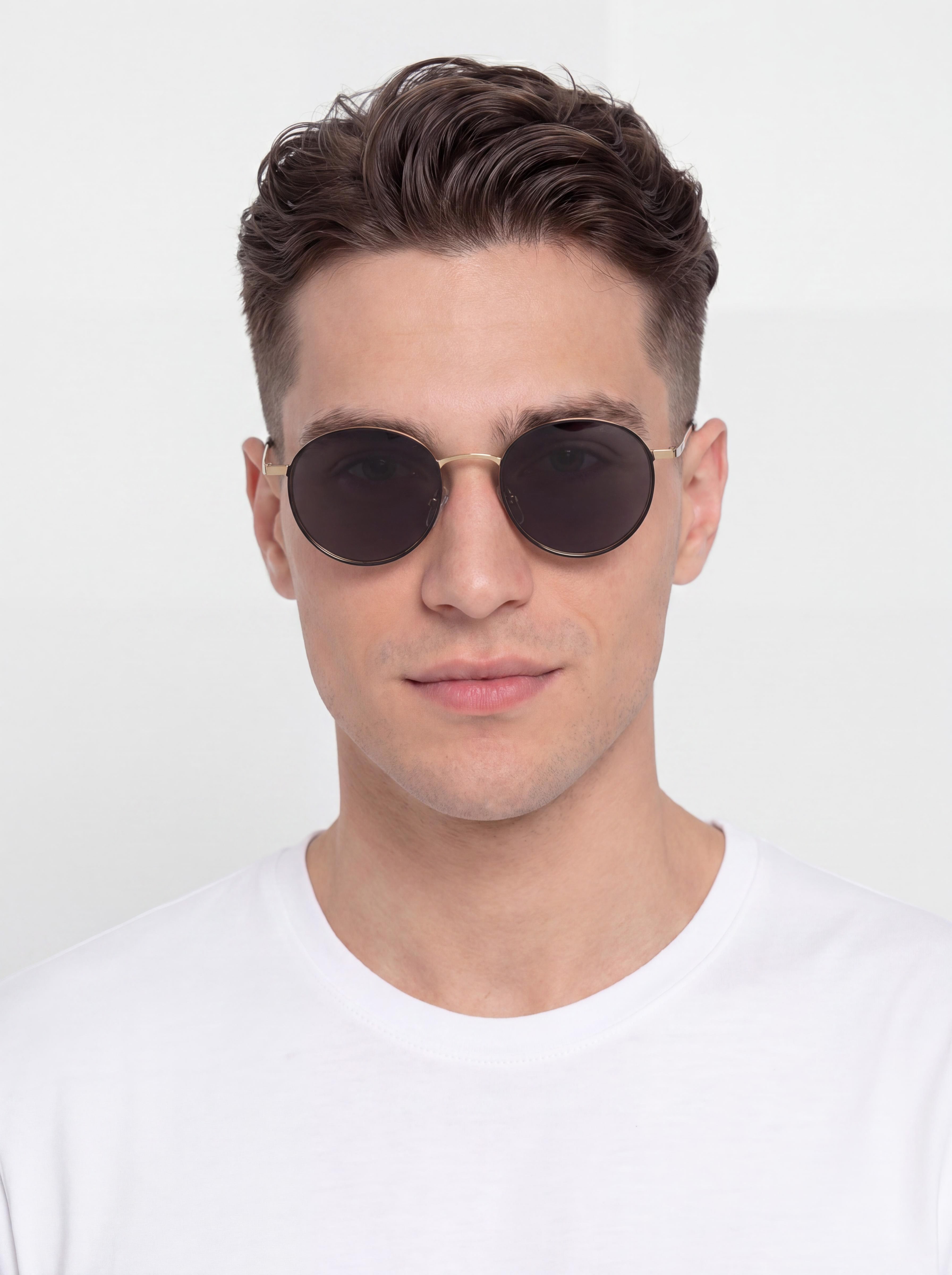 Komono James Sunglasses (gold black)