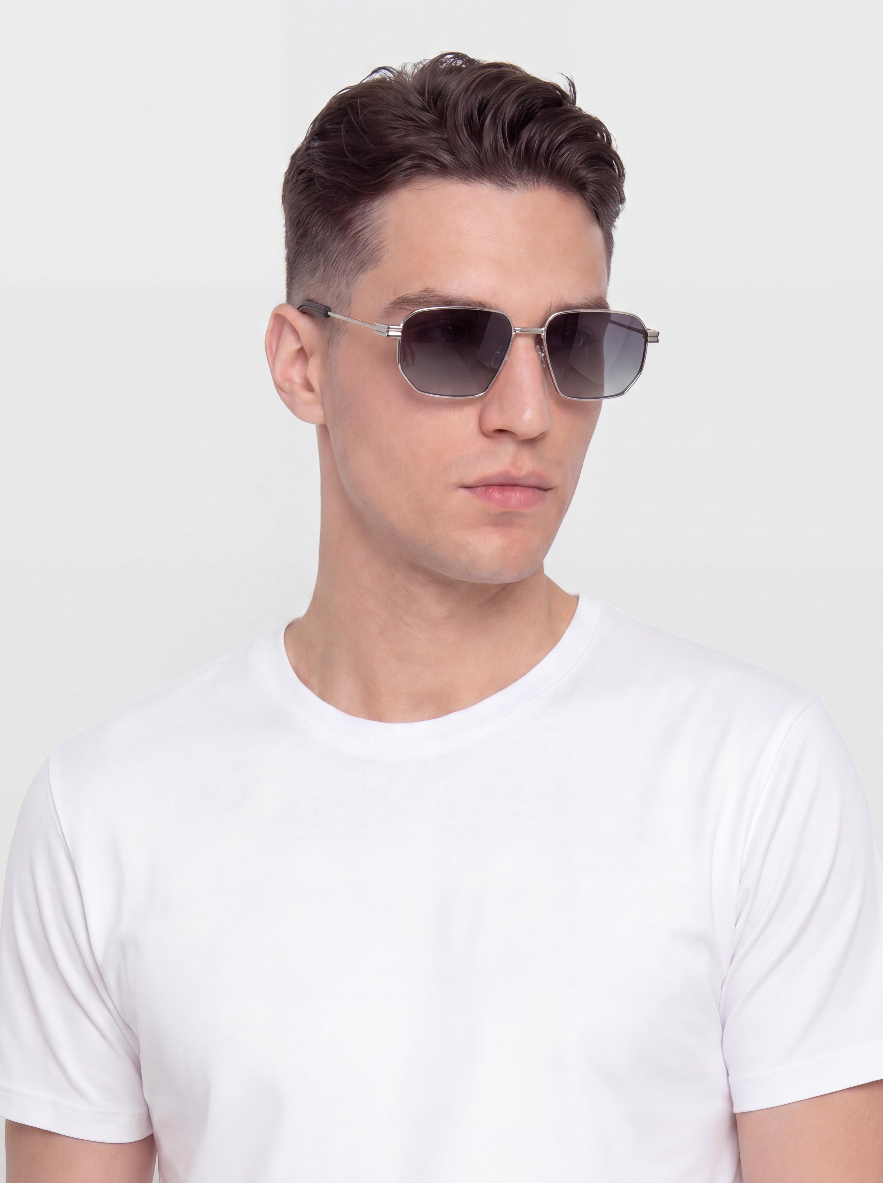Komono Harvey Sonnenbrille (silver black)