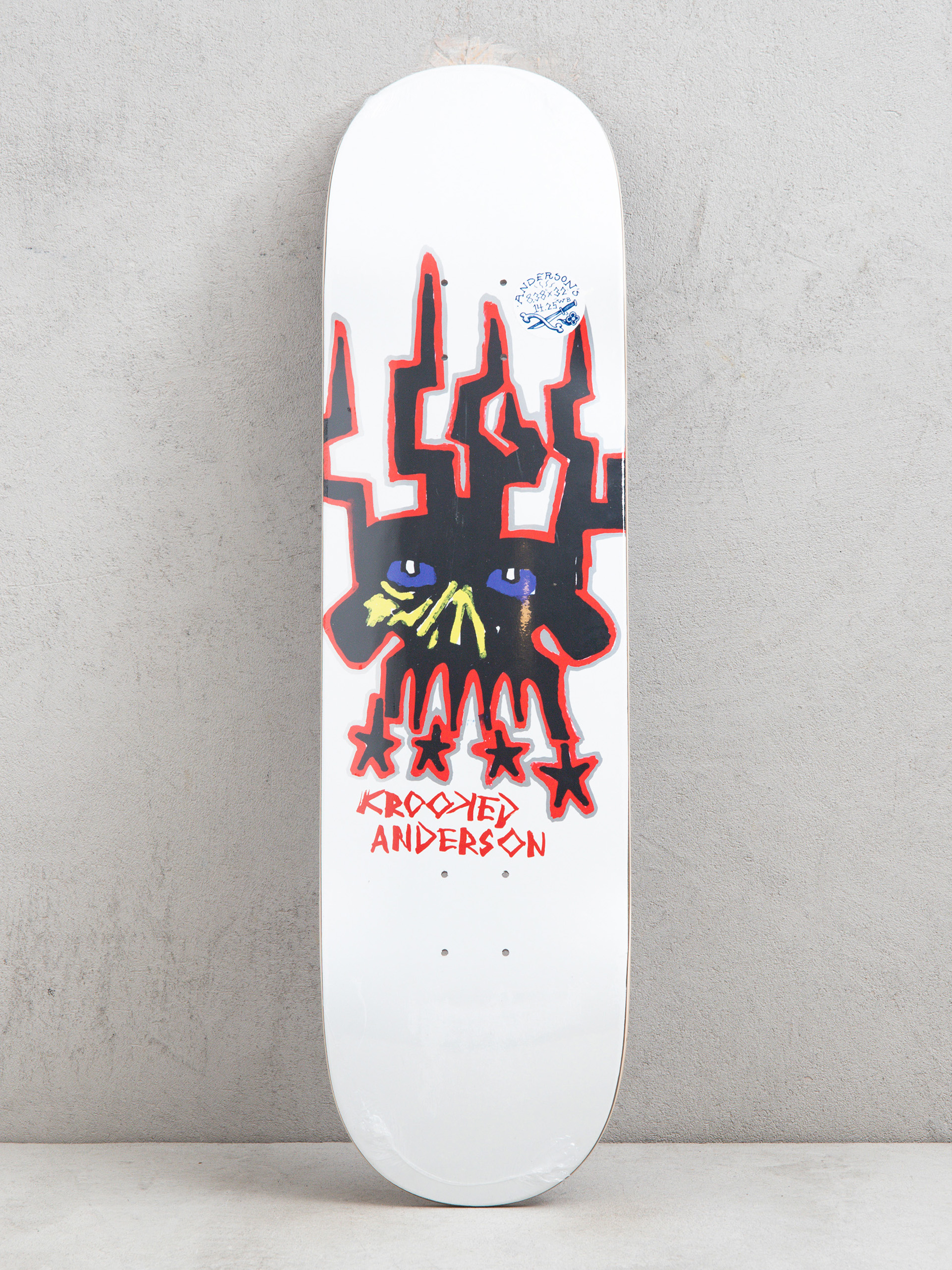Krooked Manderson Skull King Deck