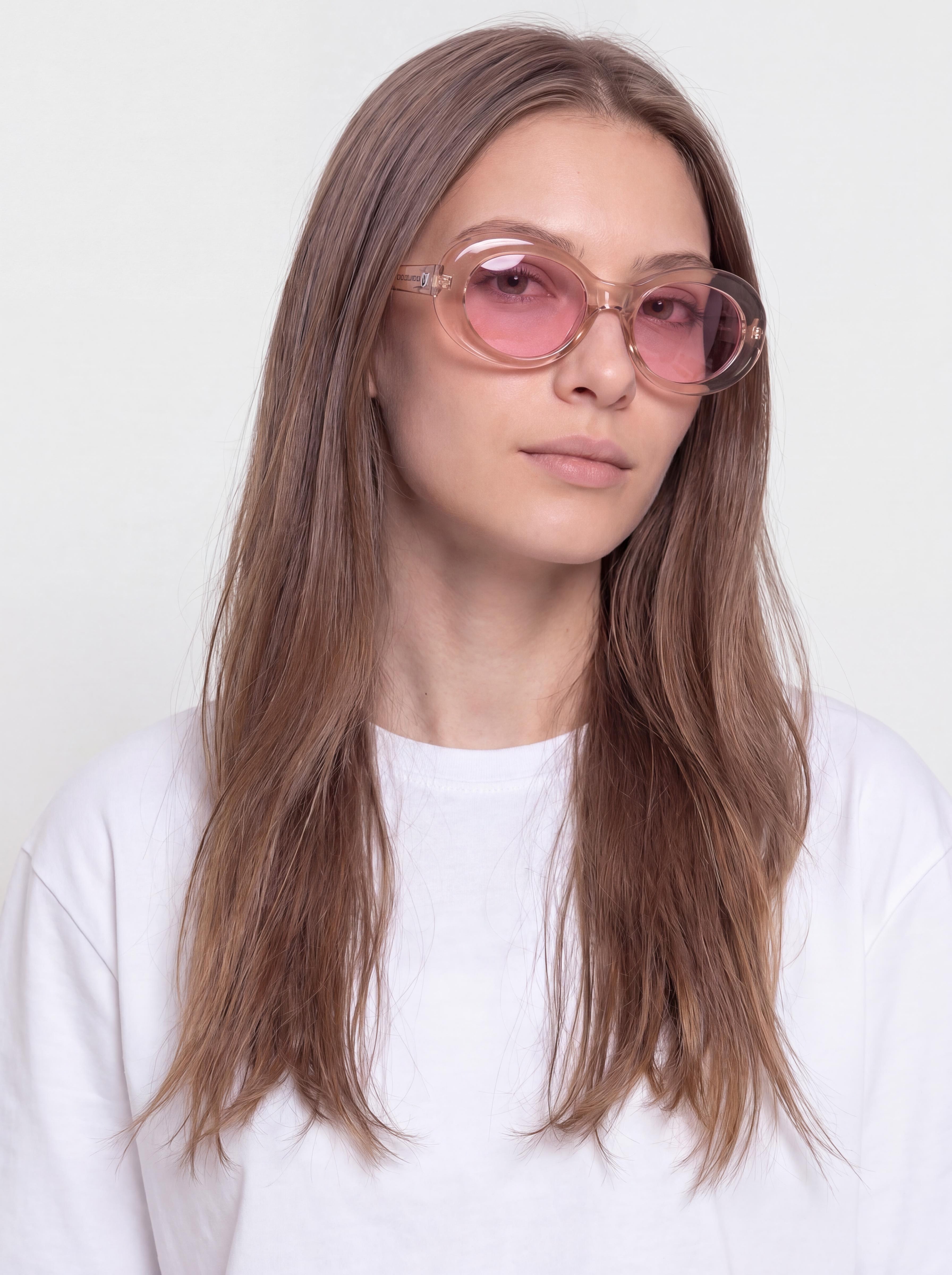 Volcom Stoned Sonnenbrille (gloss quail feather/pink)