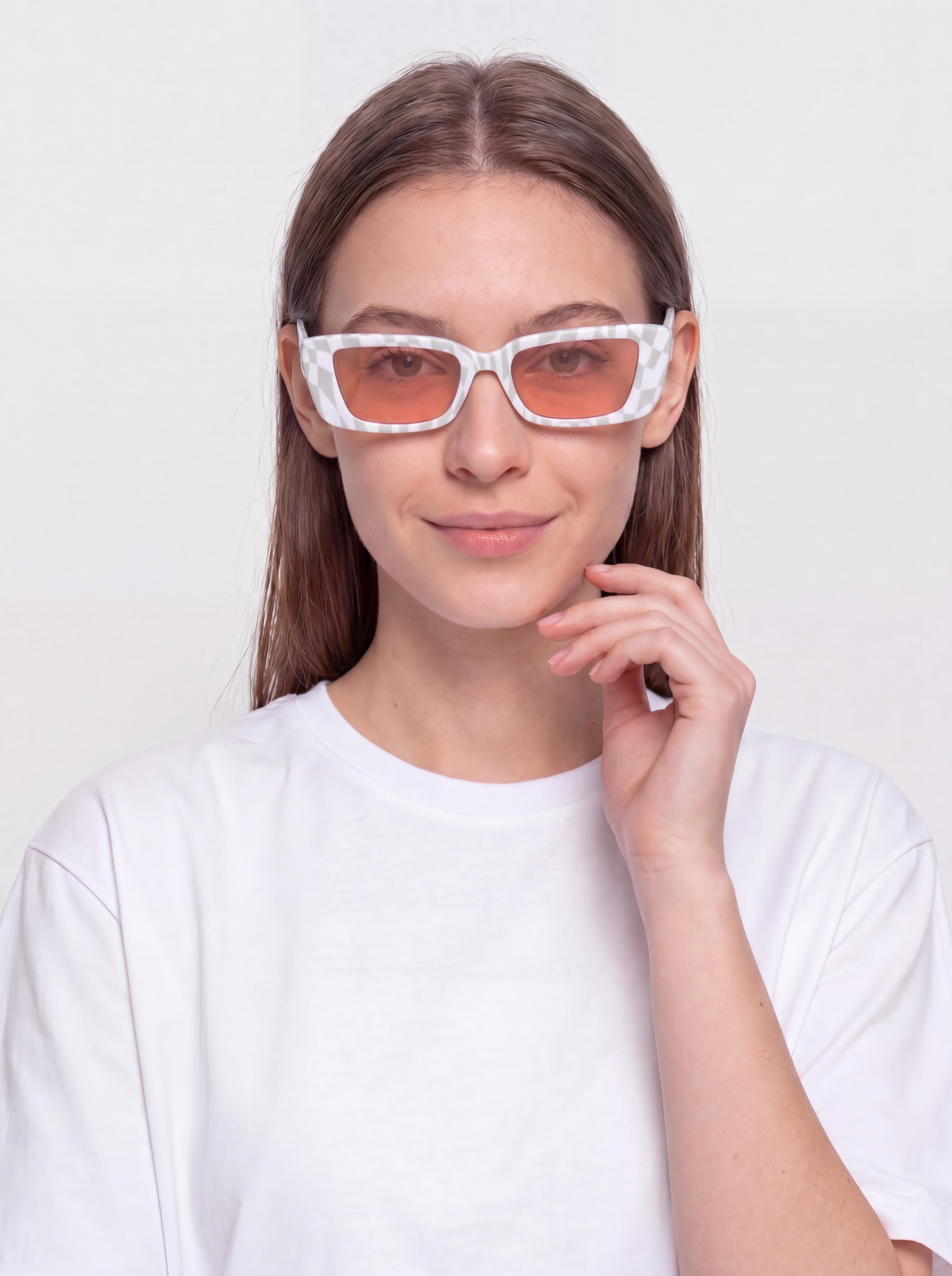Volcom Strange Land Sonnenbrille (check her/rose)
