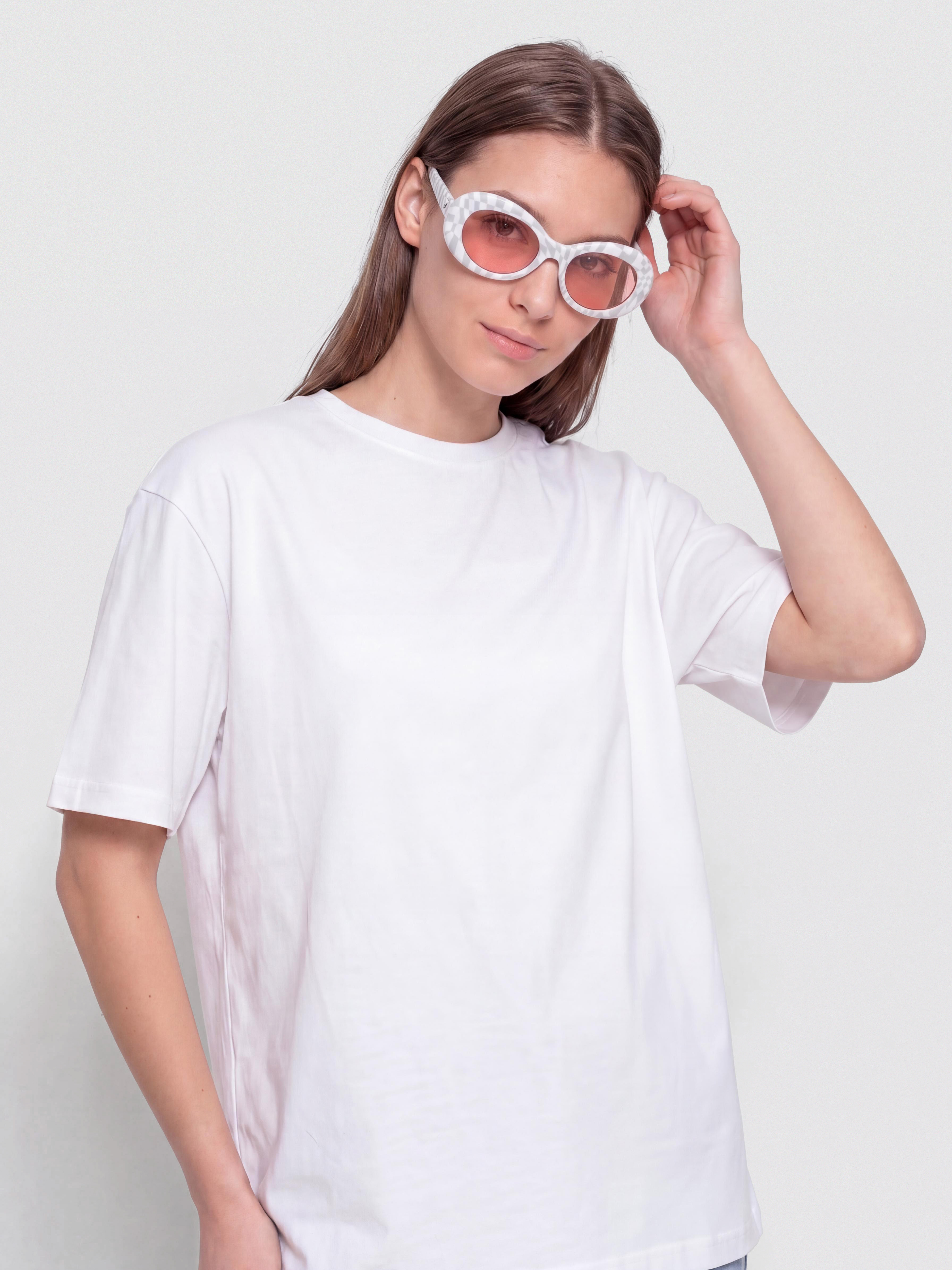 Volcom Stoned Sunglasses (check her/rose)