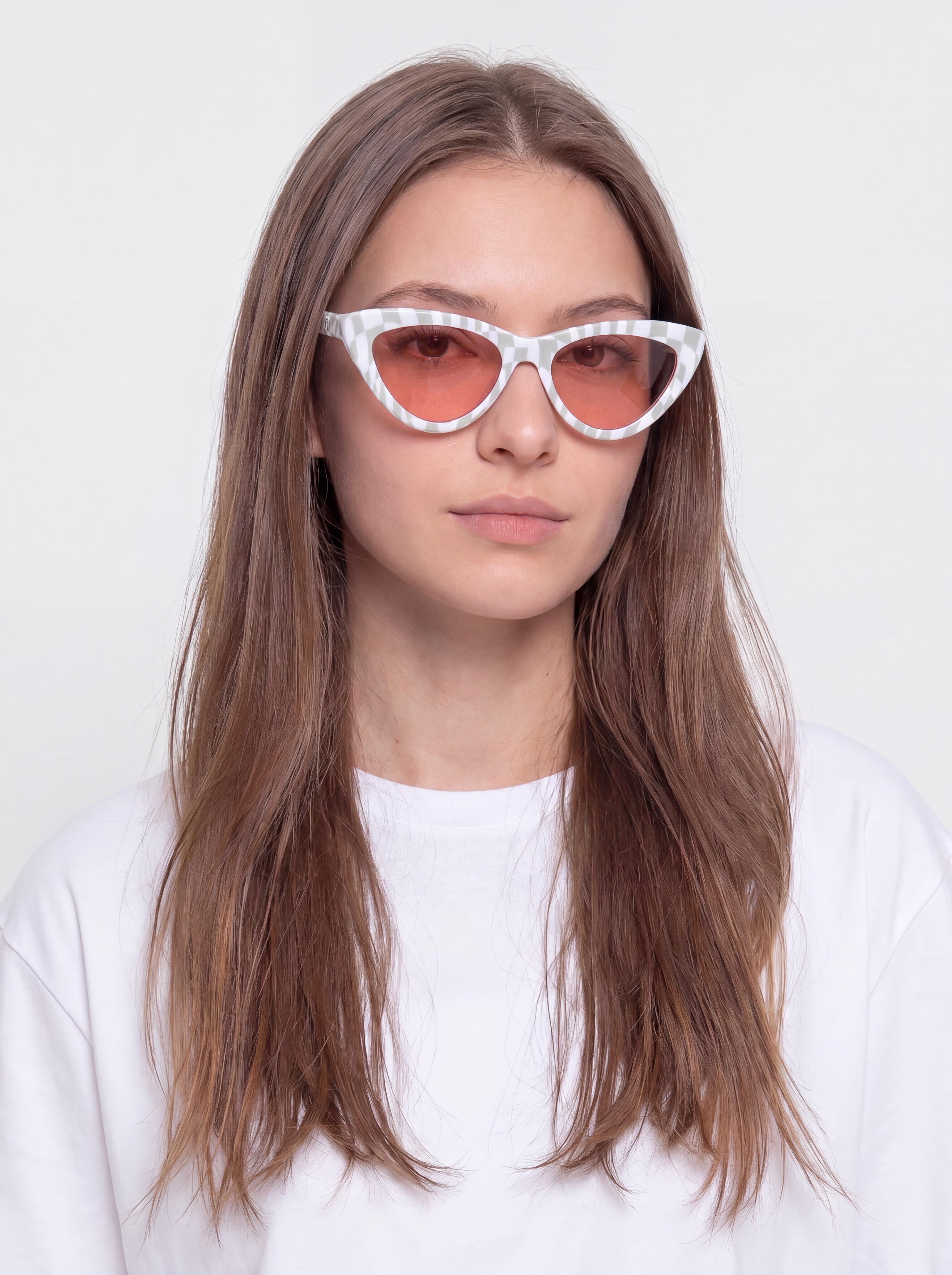 Volcom Knife Sonnenbrille (check her/rose)