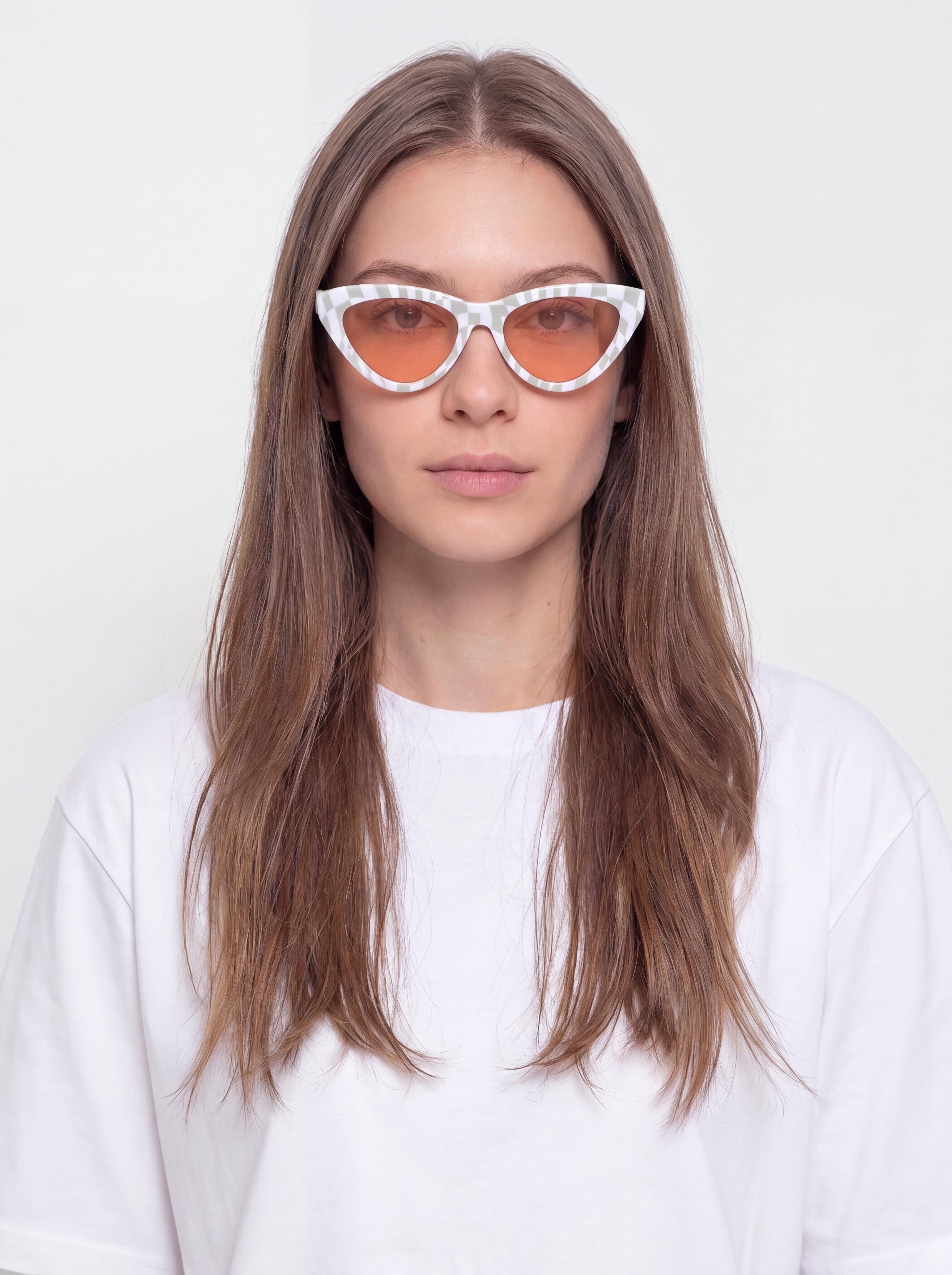 Volcom Knife Sonnenbrille (check her/rose)