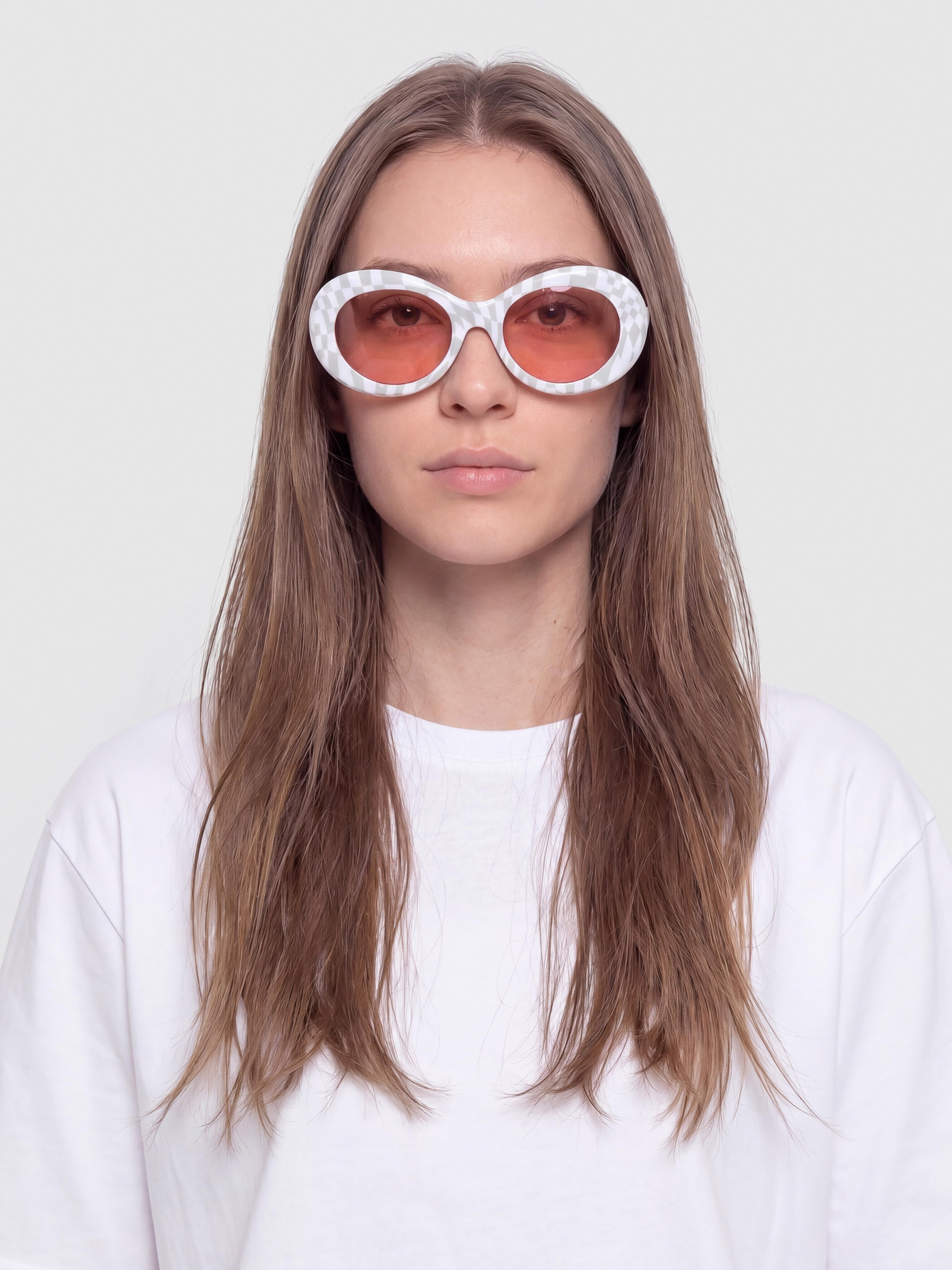 Volcom Stoned Sonnenbrille (check her/rose)