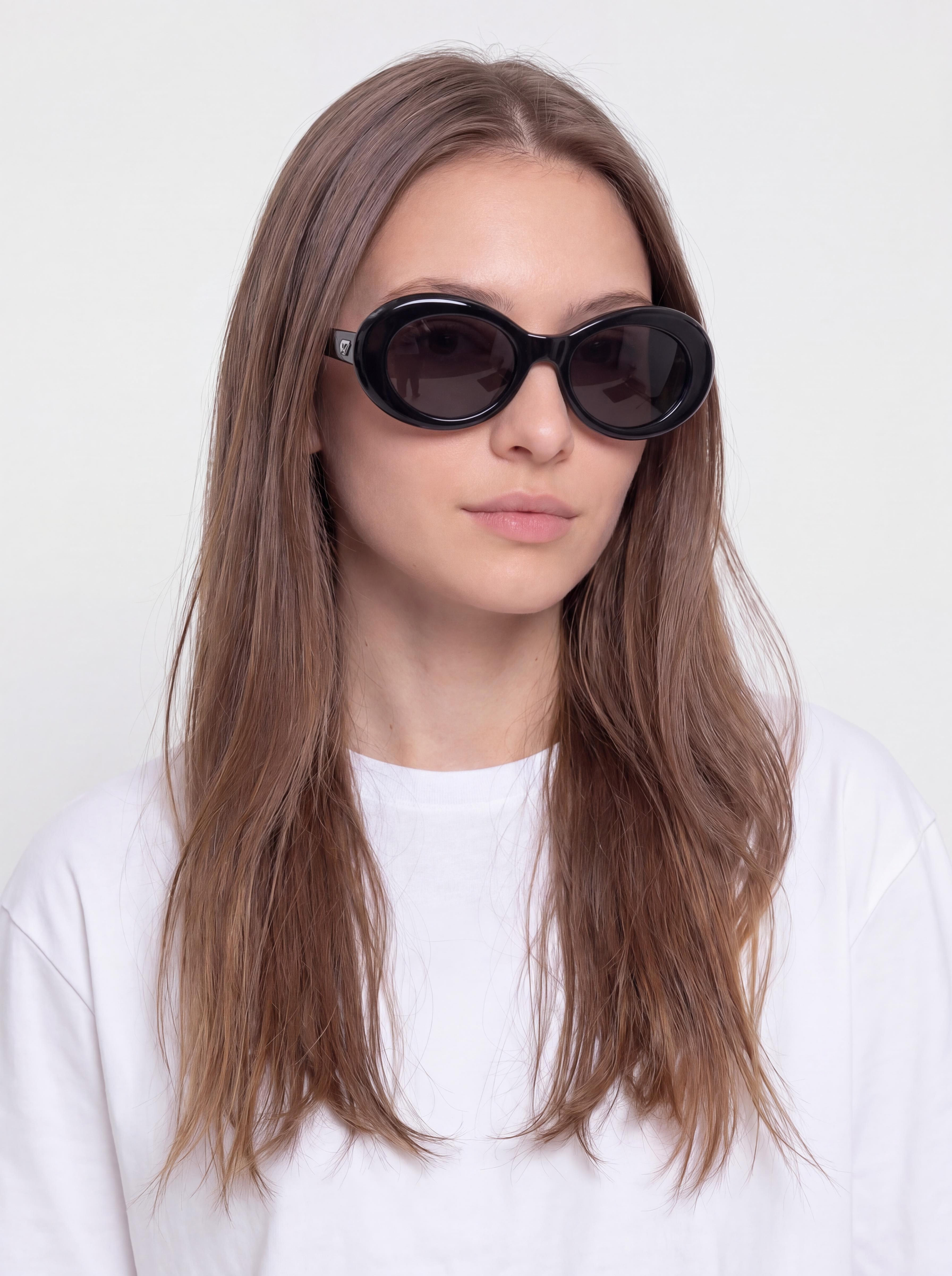 Volcom Stoned Sunglasses (gloss black/gray)