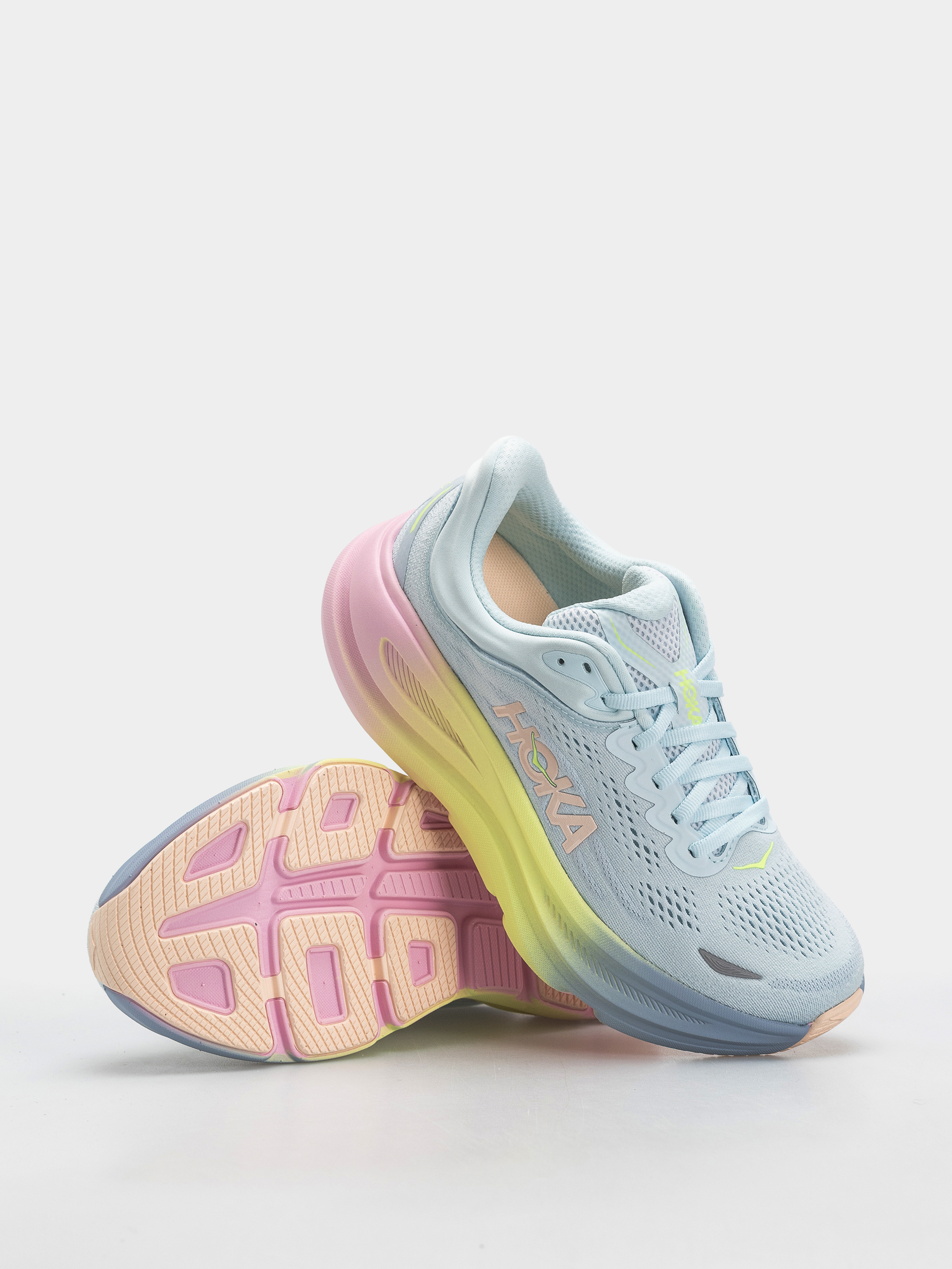 Hoka Bondi 9 Wmn Shoes (glimmering blue/overcast)