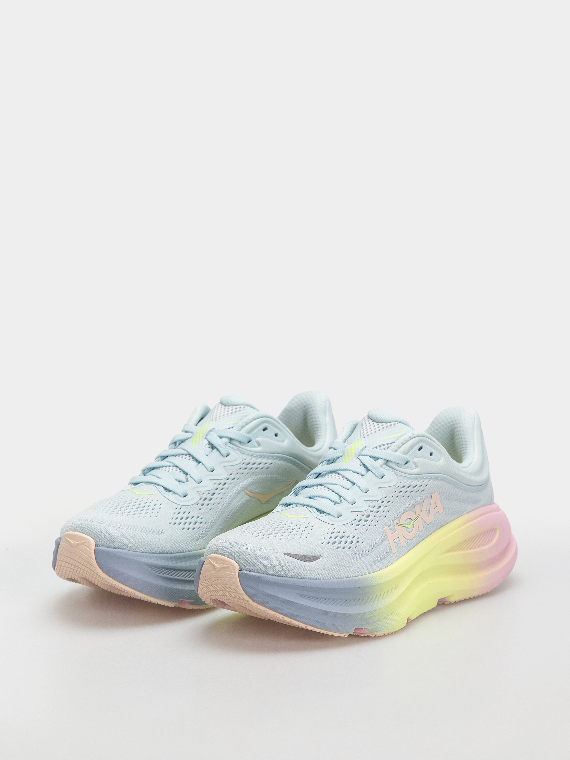 Hoka Bondi 9 Wmn Shoes (glimmering blue/overcast)
