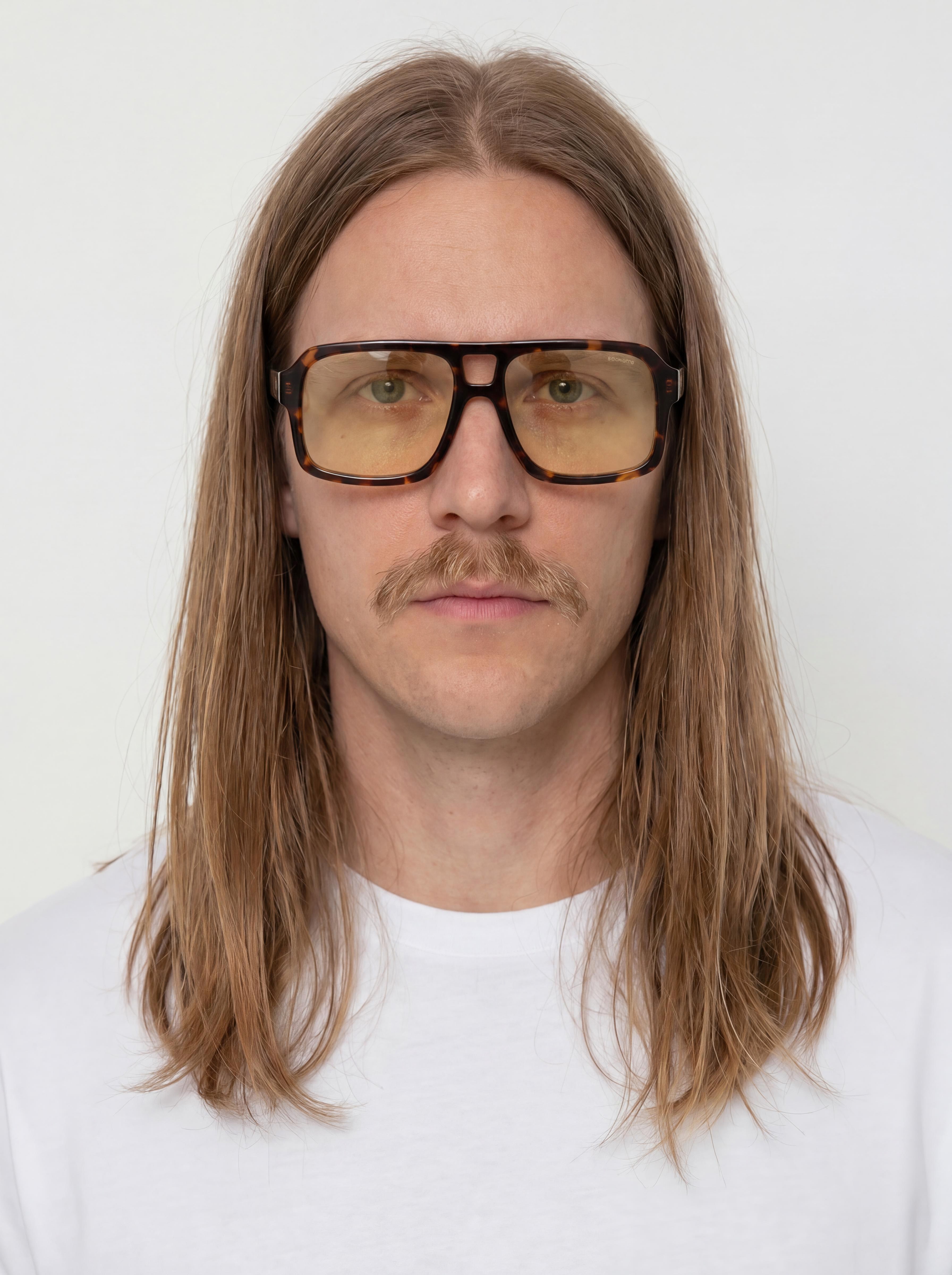 Komono Falcon Sunglasses (havana lemon)